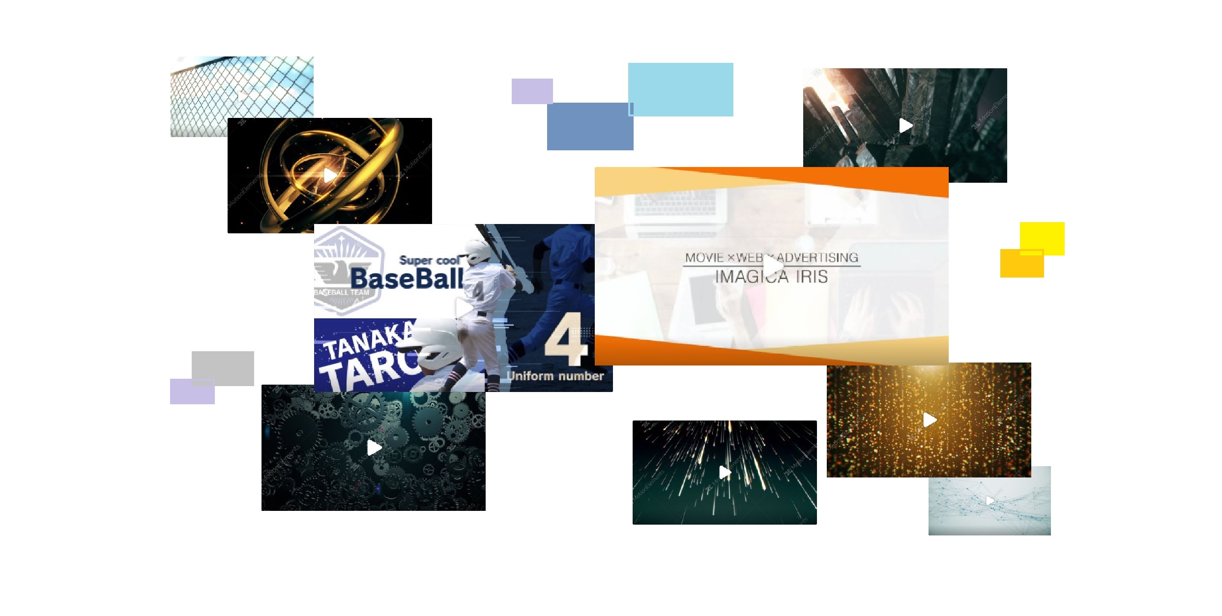 【コンテンツ販売事業チーム】動画制作に役立つCG素材・動画テンプレート販売中