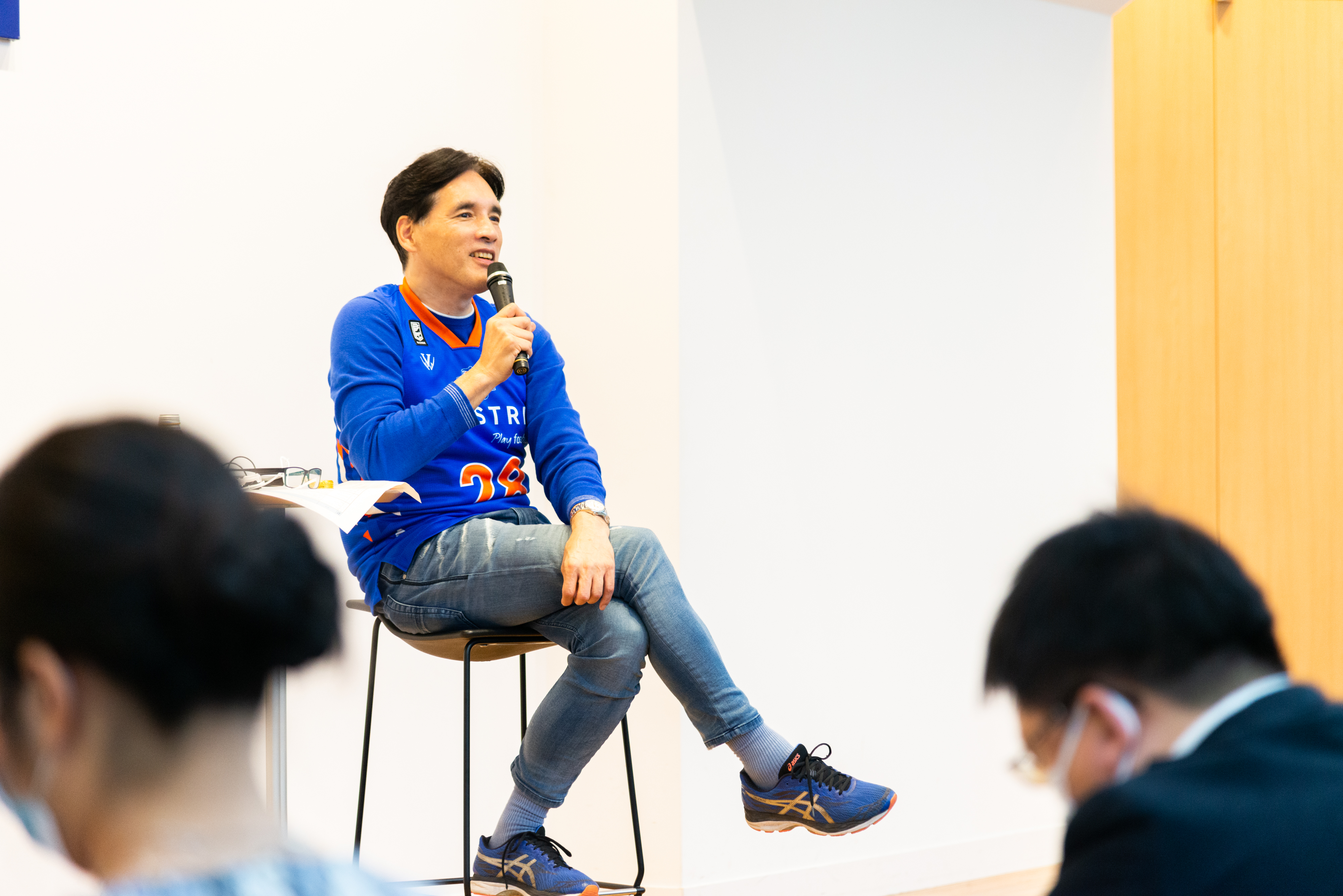 学長 堀義人による白熱した学びのセッション。その裏側を少しお見せします！