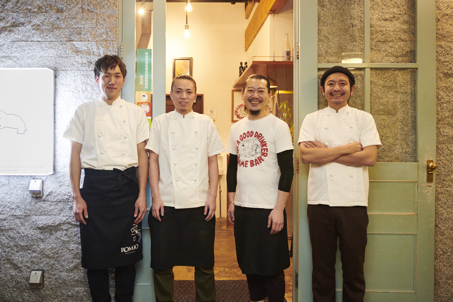 「秋田の食」で町を元気にしたい。