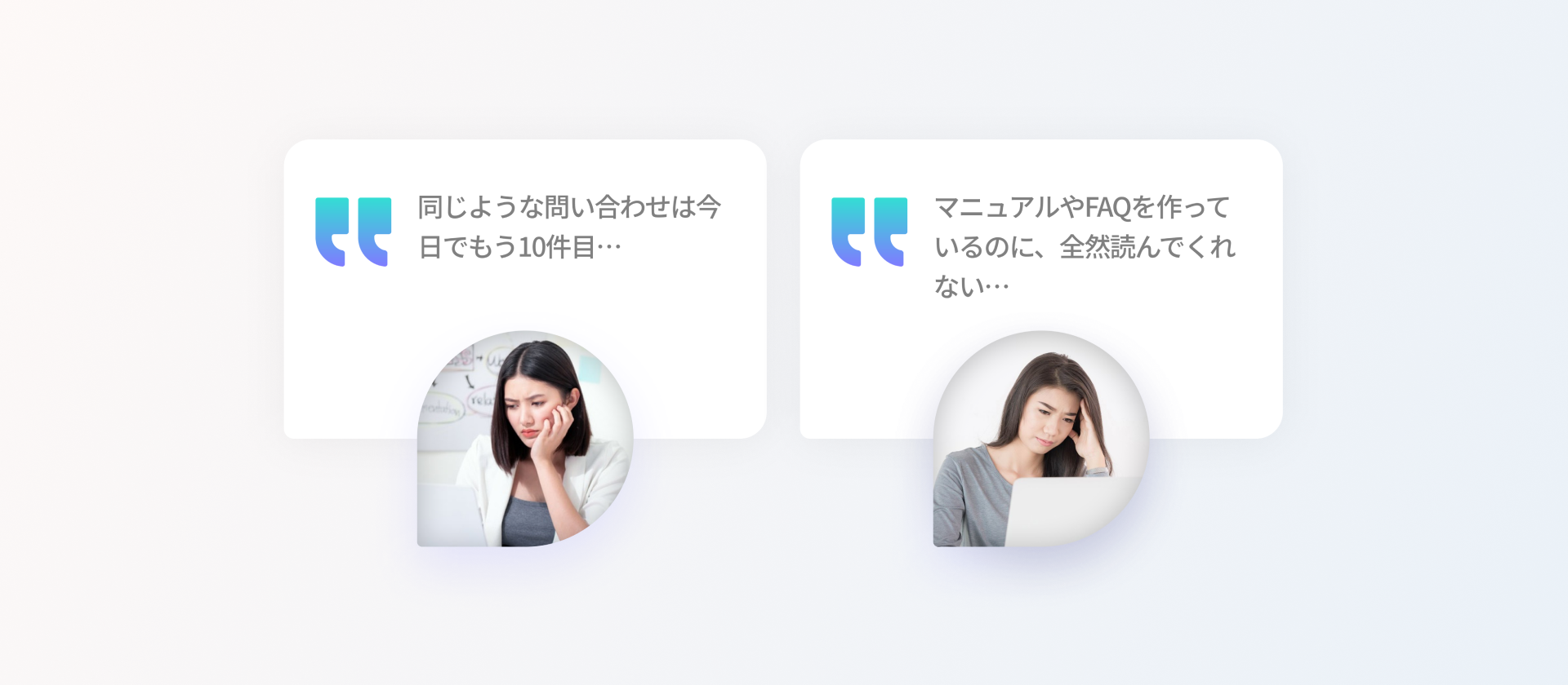 自動的なFAQ