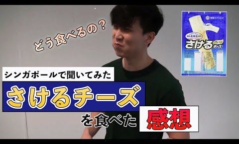 さけるチーズ、海外でさいてもらえるのか検証してみた！！