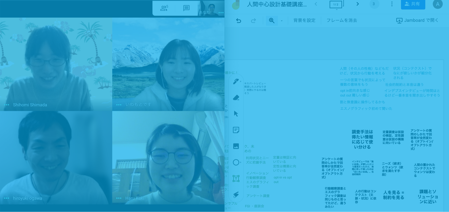 人間中心設計勉強会、「palan HCD会」をはじめました！