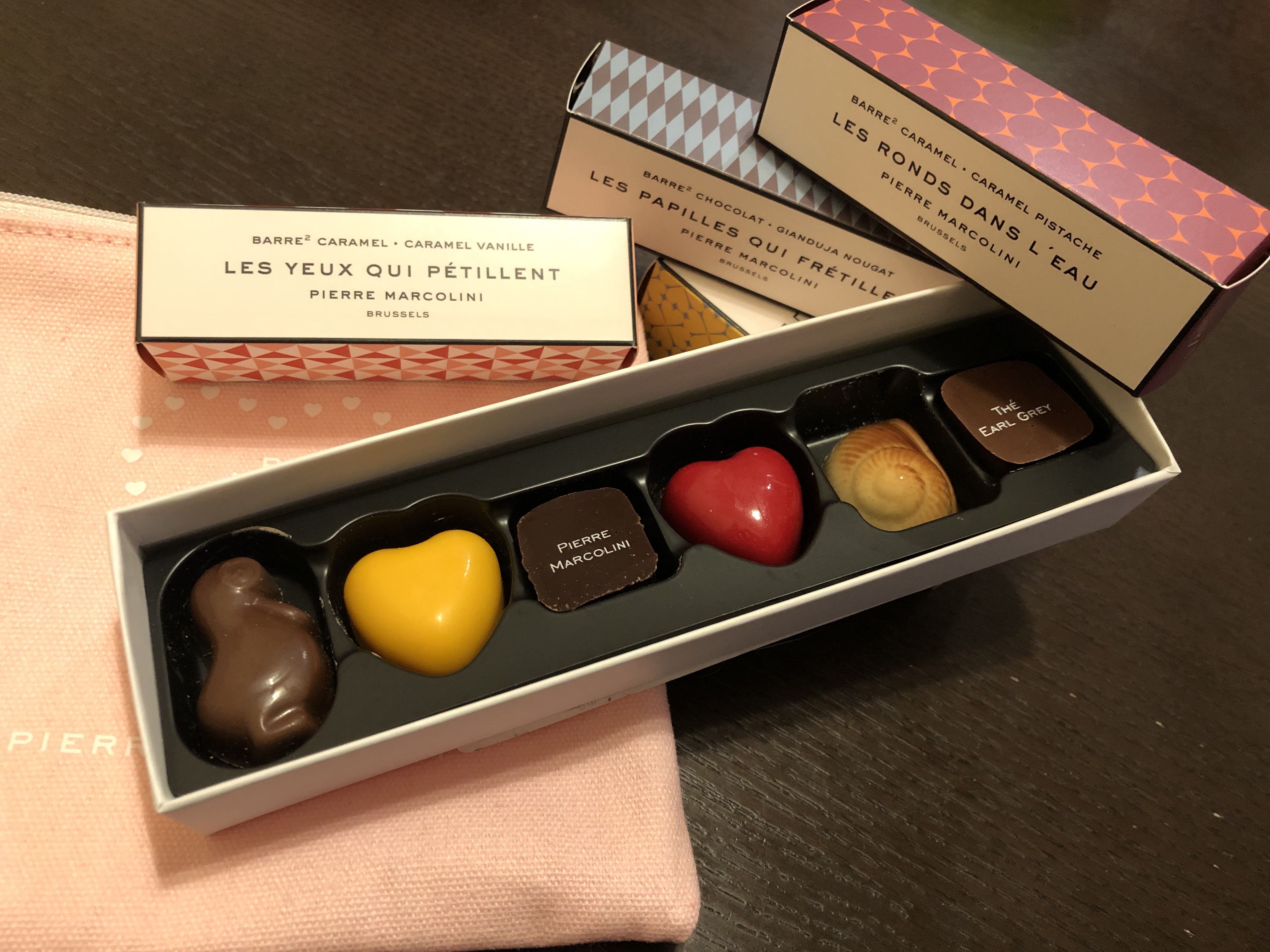 チョコレートの季節です