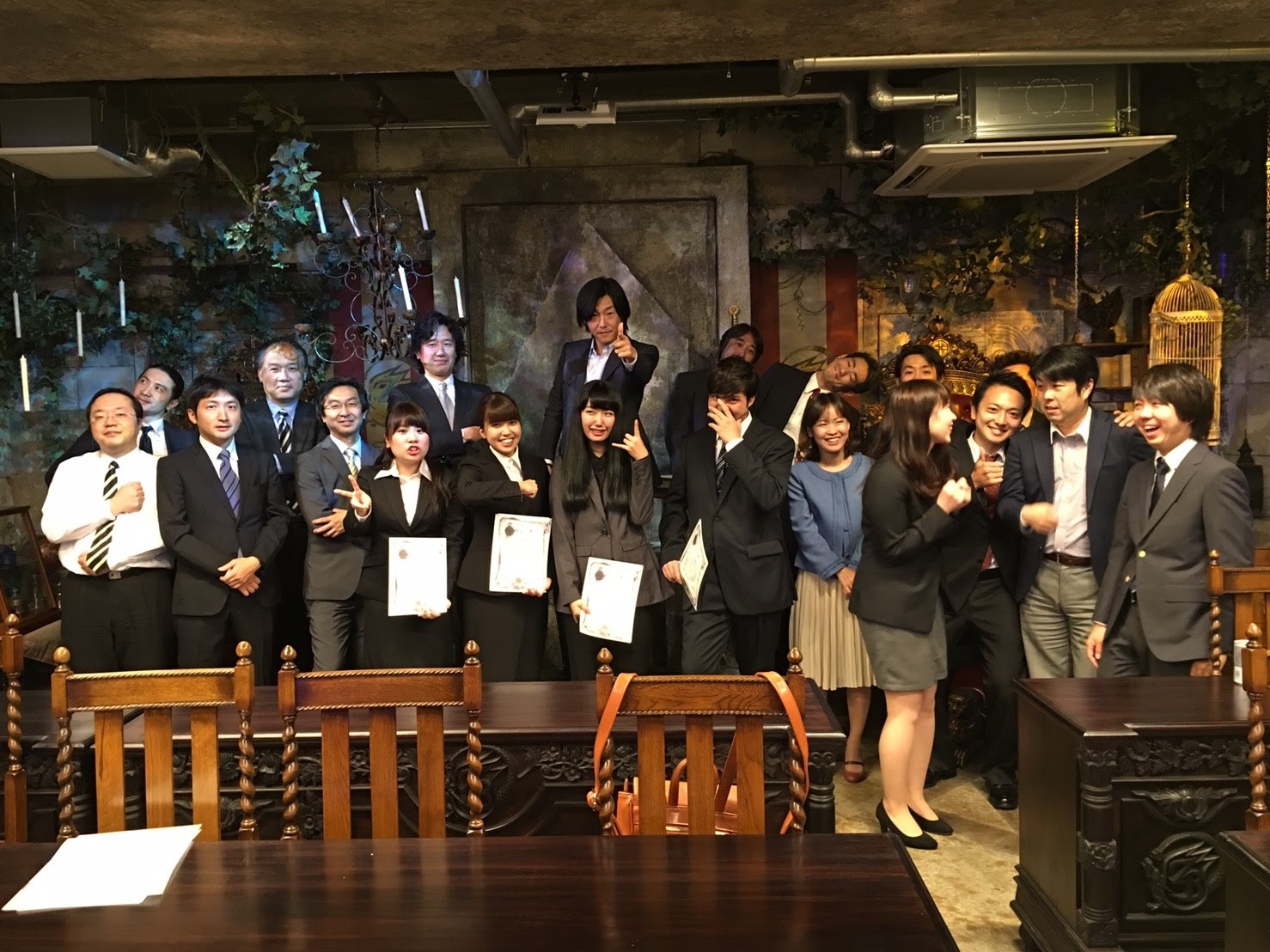 祝！！2017年度新入生内定式！