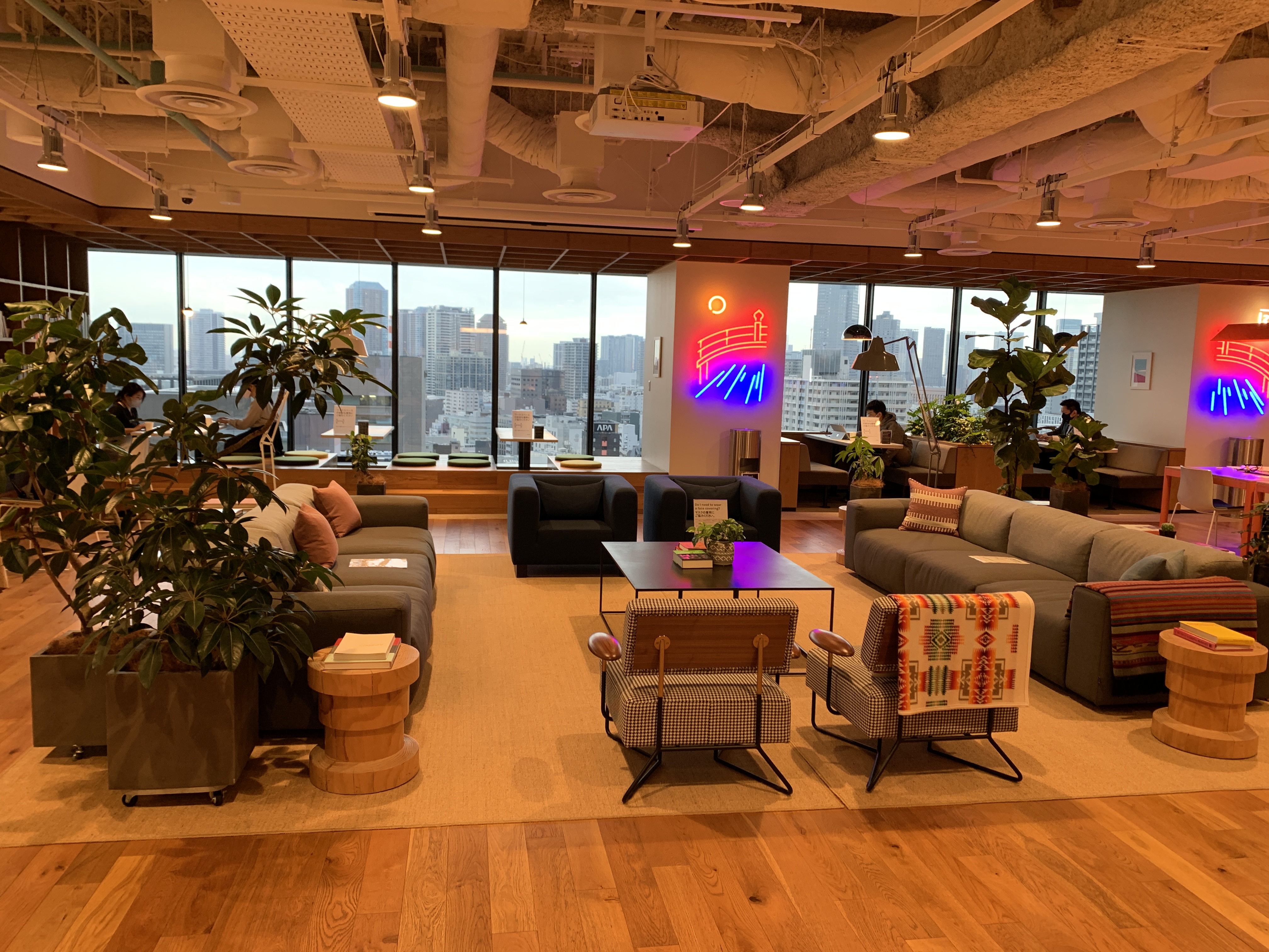 Tokyo Square GardenのWeWorkに行ってきました！
