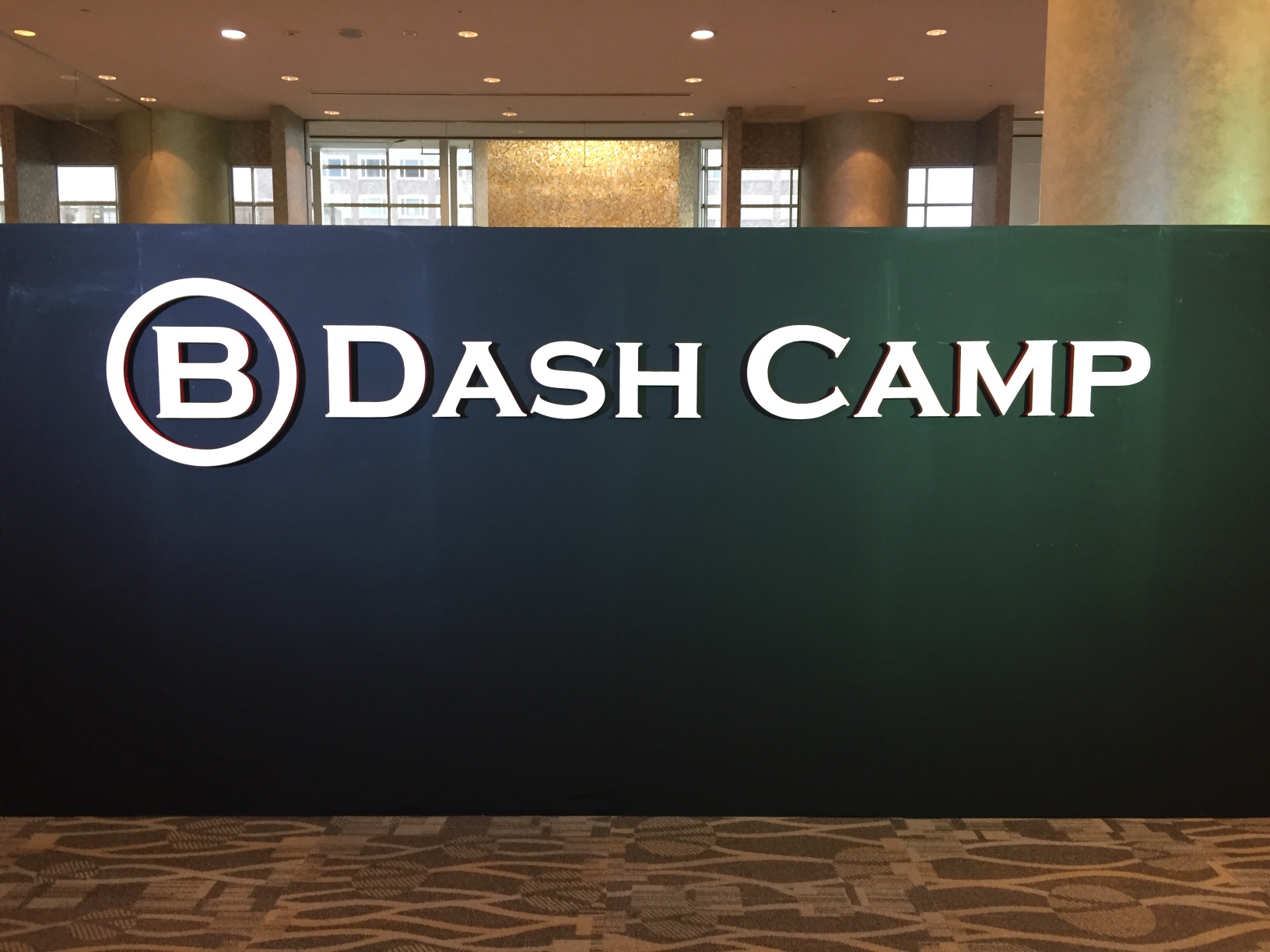 B DashCamp Fall in 札幌 2016に来ています！