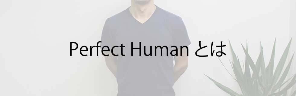 Perfect Humanになると仕事が捗る！