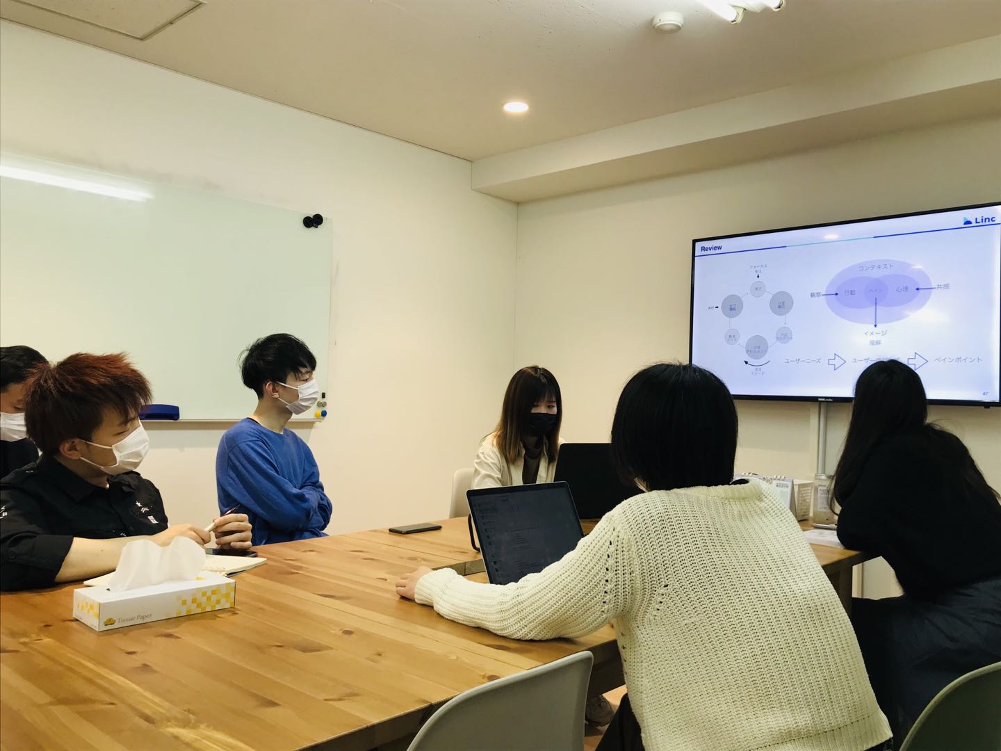 4/14(水)　「ユーザーリサーチの進め方」の社内研修を実施しました！