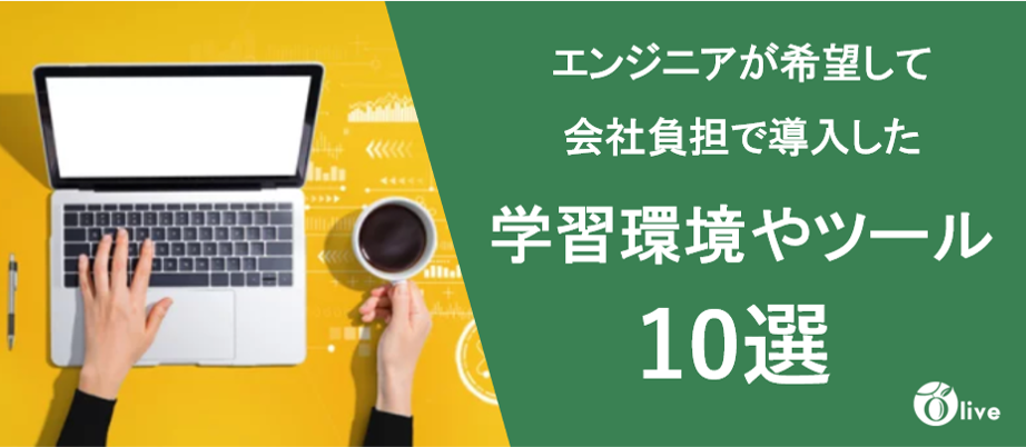 エンジニアが希望したので会社負担で導入した【学習環境やツール10選】