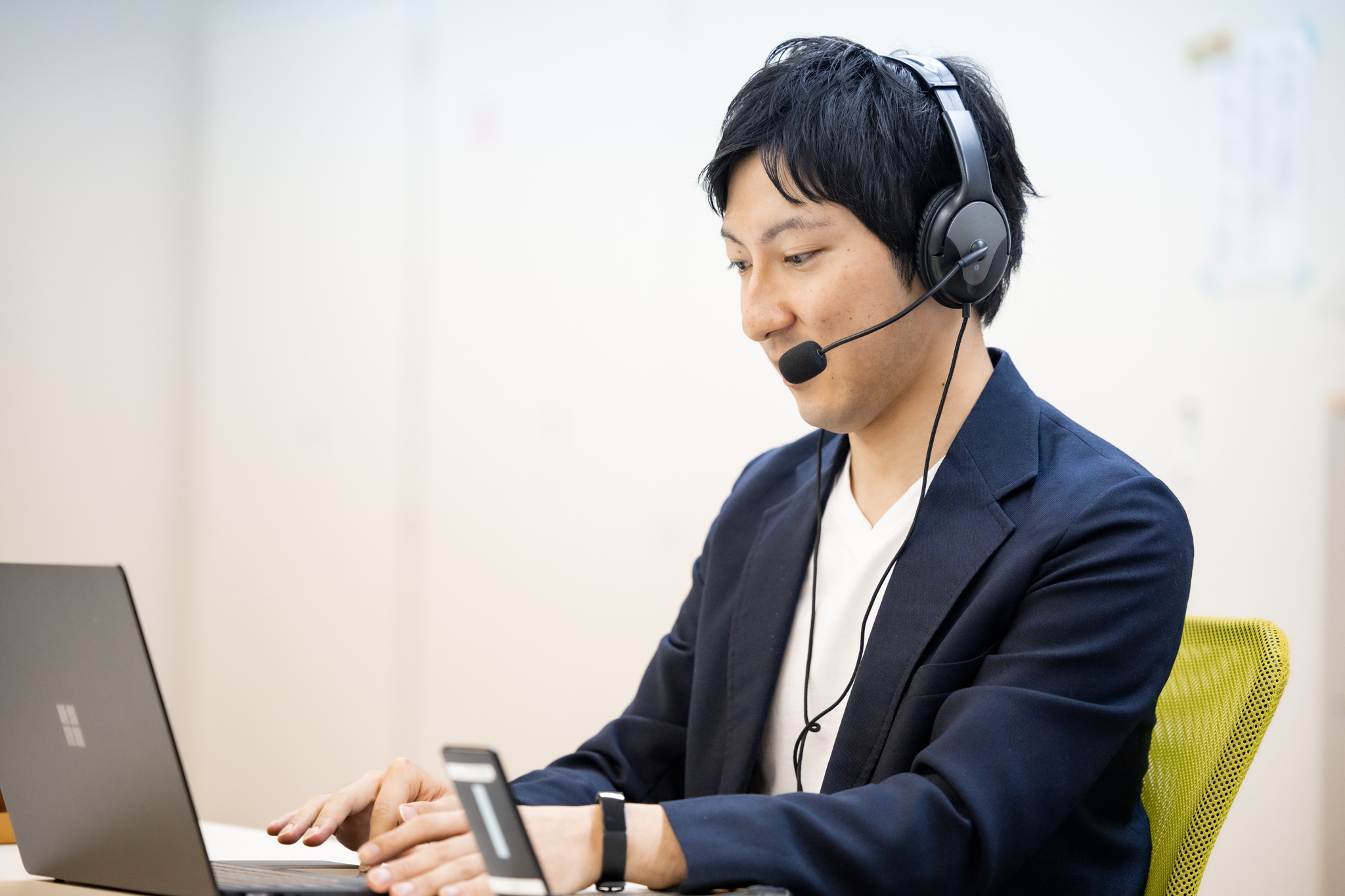 直接会うのと、電話でのサポートはここが違う！