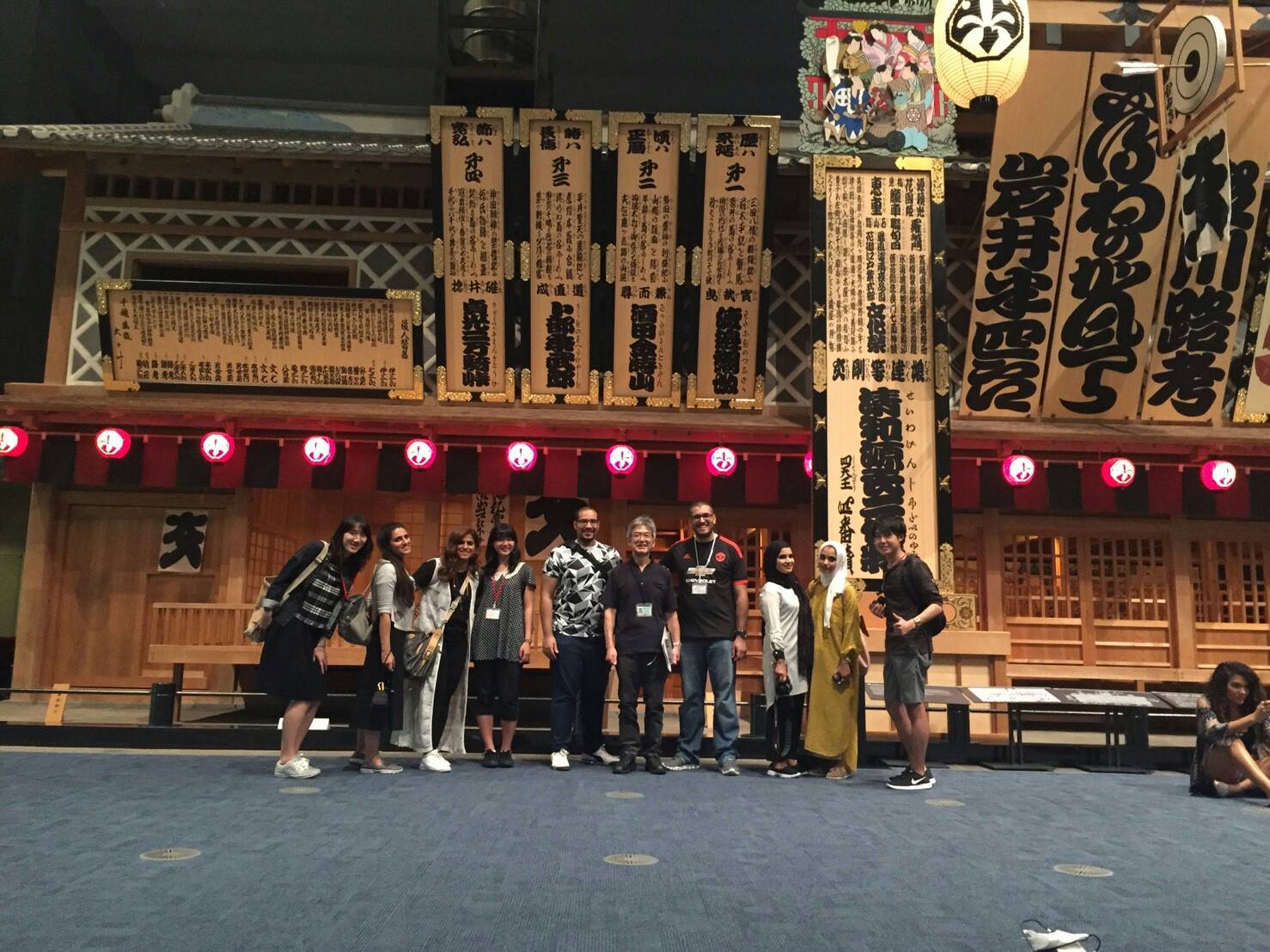 バーレーンの方々に東京案内