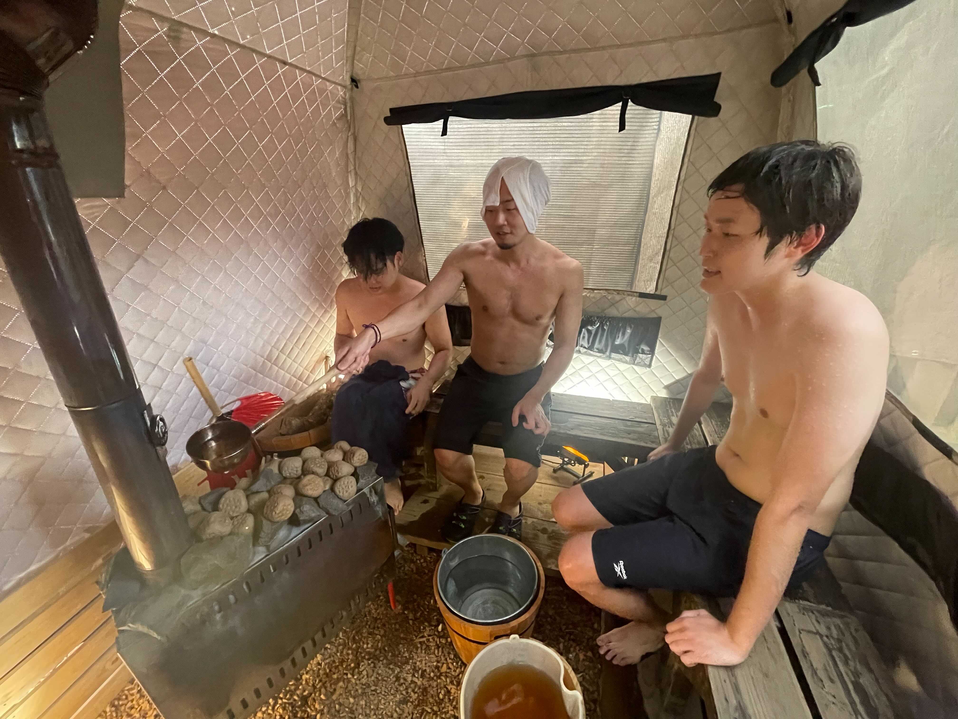 サウナ合宿でバイブス形成をしてきた話
