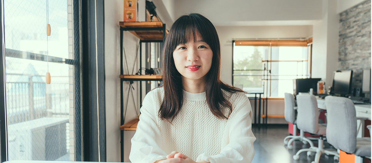 【社員紹介】正社員第1号。“ファーストペンギン”として中国出身の私がOKBに入社を決めた理由