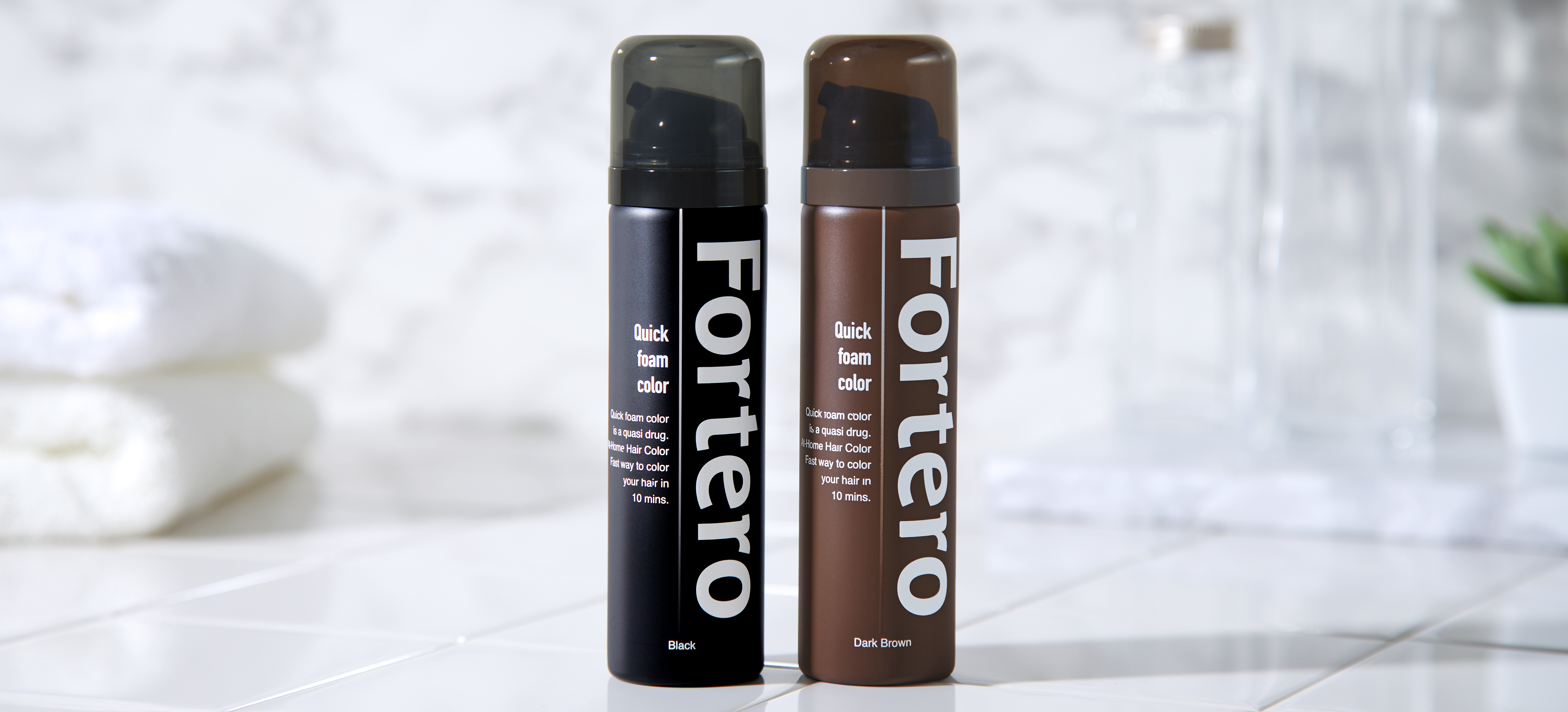 販売開始：Fortero“クイックカラーフォーム”