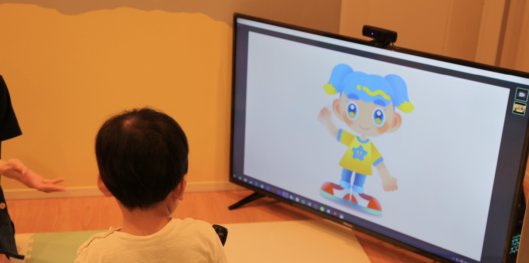 保育園にケイティがやってきた！！