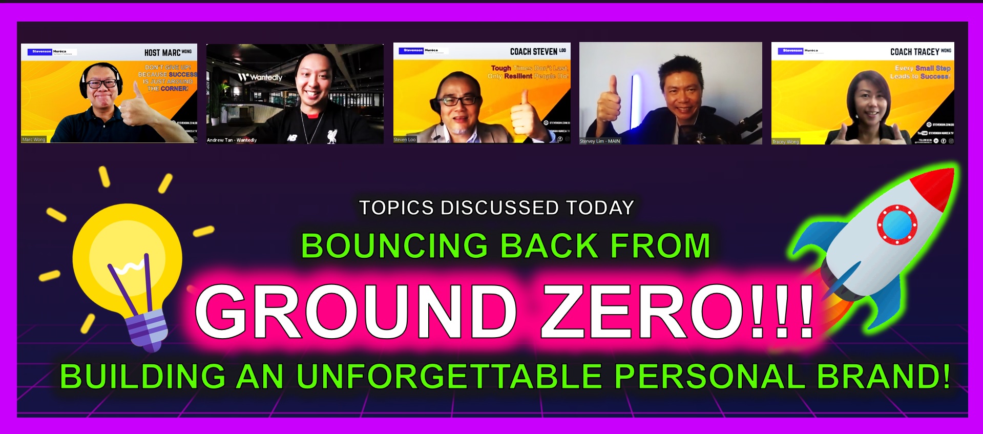 Highlights from Our Special Edition Online Career Clinic (25 Sept 2021, Saturday)