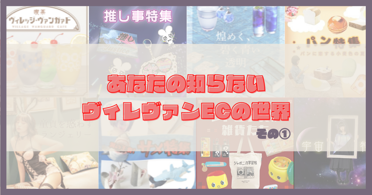 あなたの知らないヴィレヴァンの世界　その①