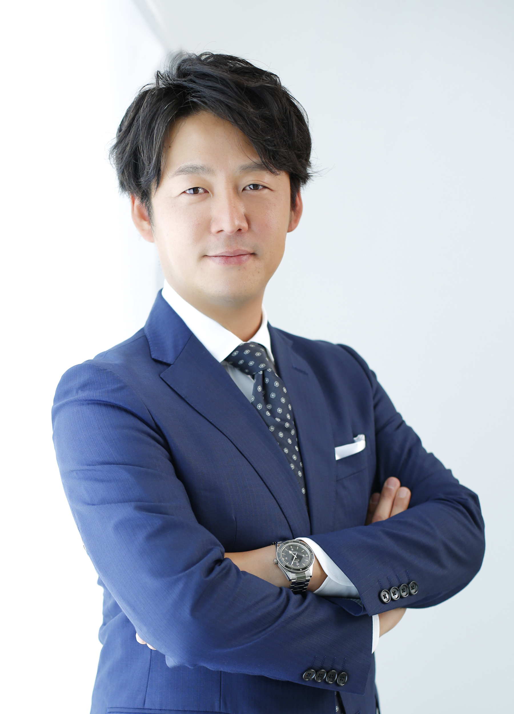 代表ごあいさつ。