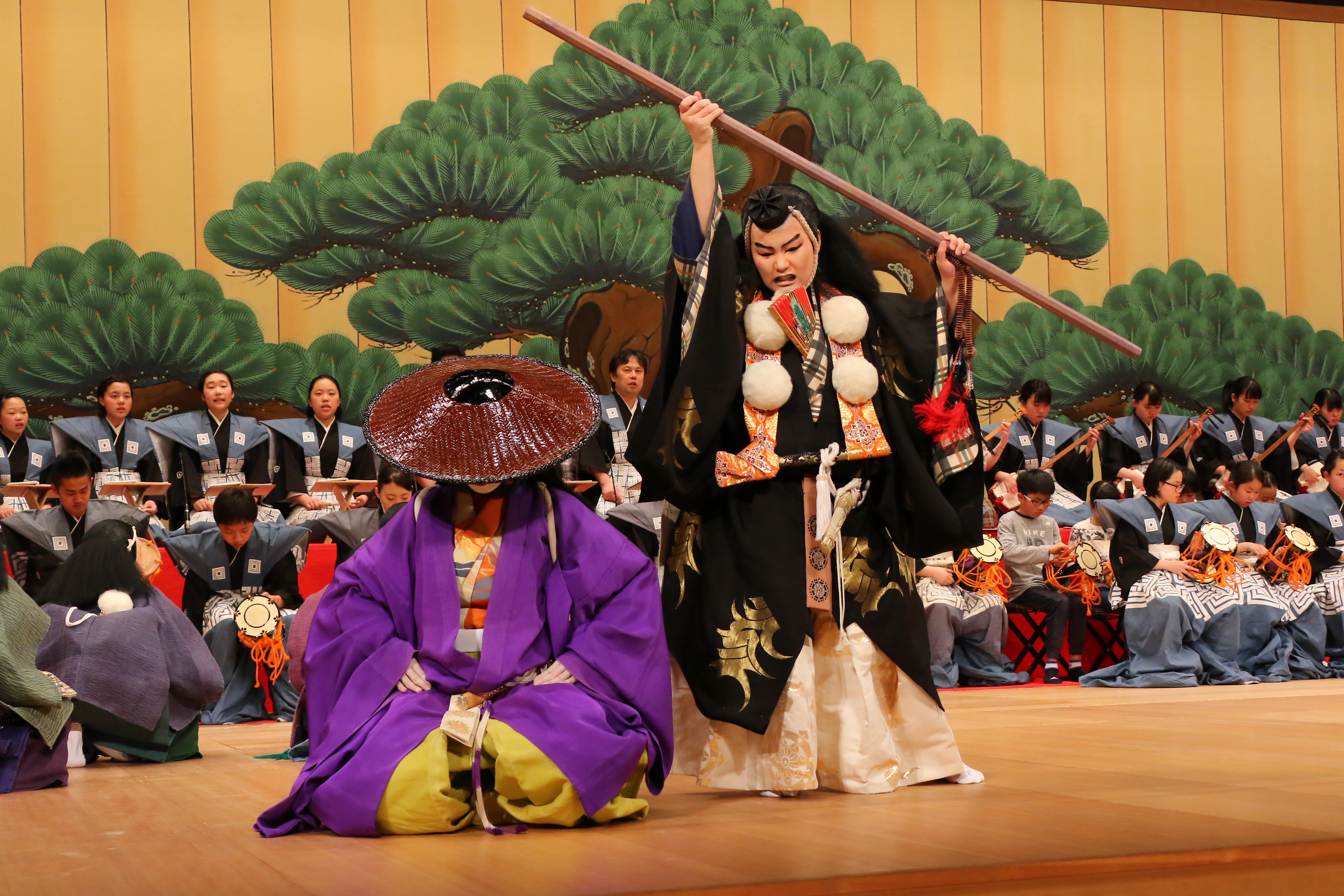 迫真の演技！日本こども歌舞伎まつりｉｎ小松