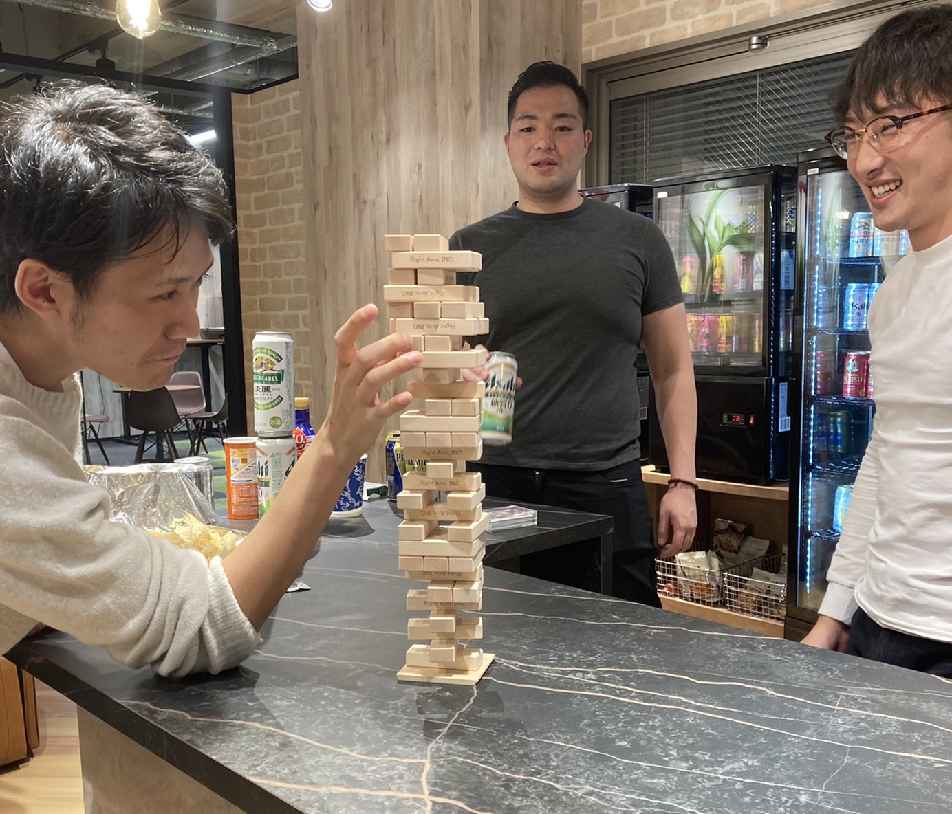 熱いジェンガ試合🔥