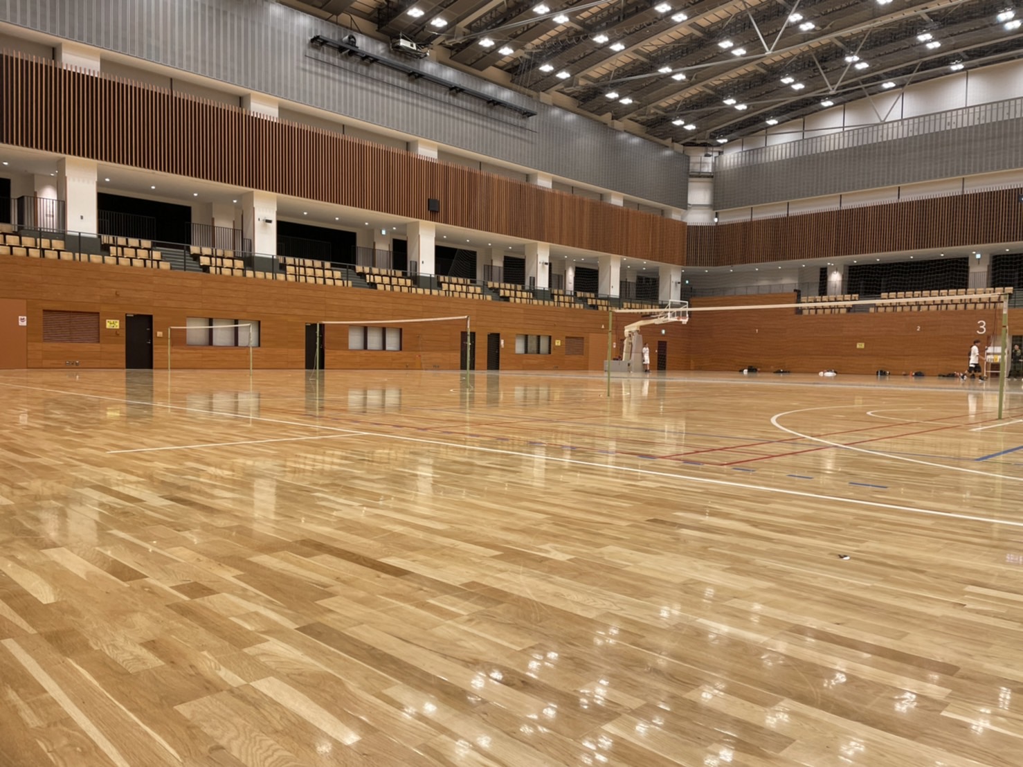今月2度目の部活動🏸