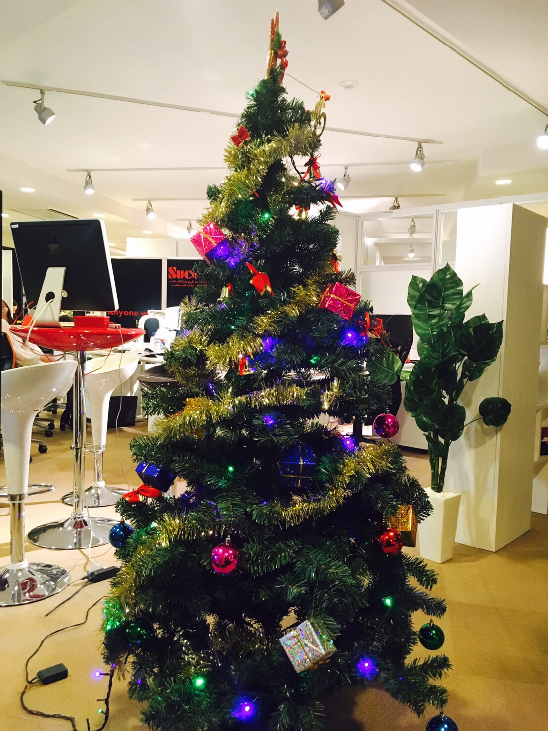 クリスマスツリー！