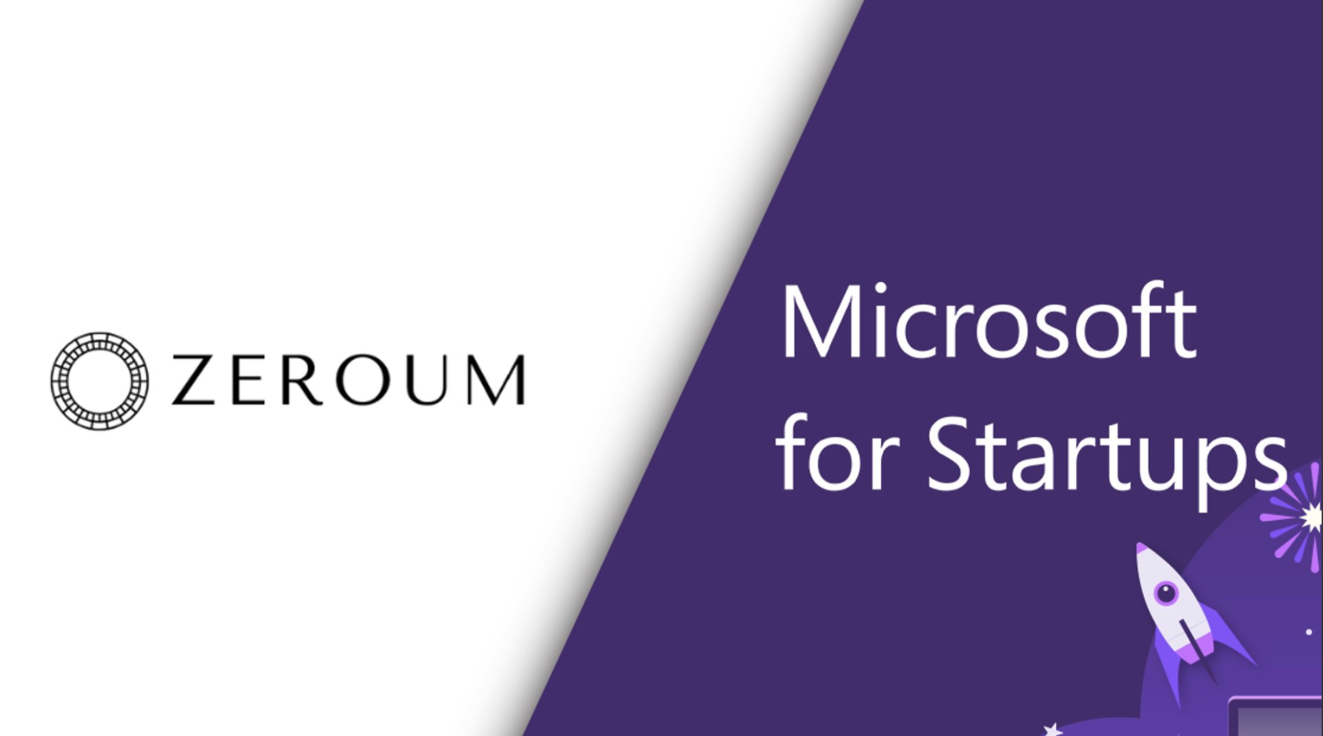ZEROUM株式会社がMicrosoft for Startups に採択されました！