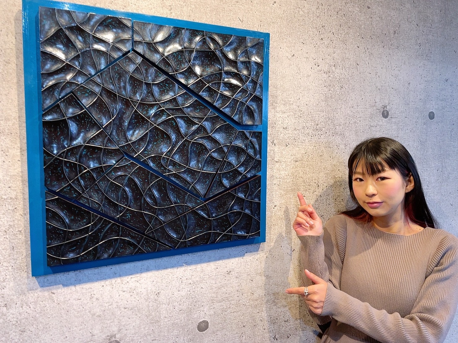 鎌倉彫アーティスト三橋鎌幽さんの個展を開催！
