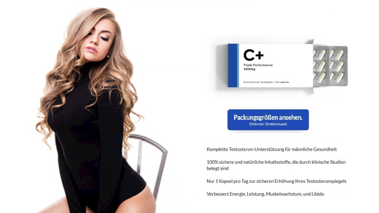 C+ Testosteron Kapseln Bewertungen, Preis & Bestellen