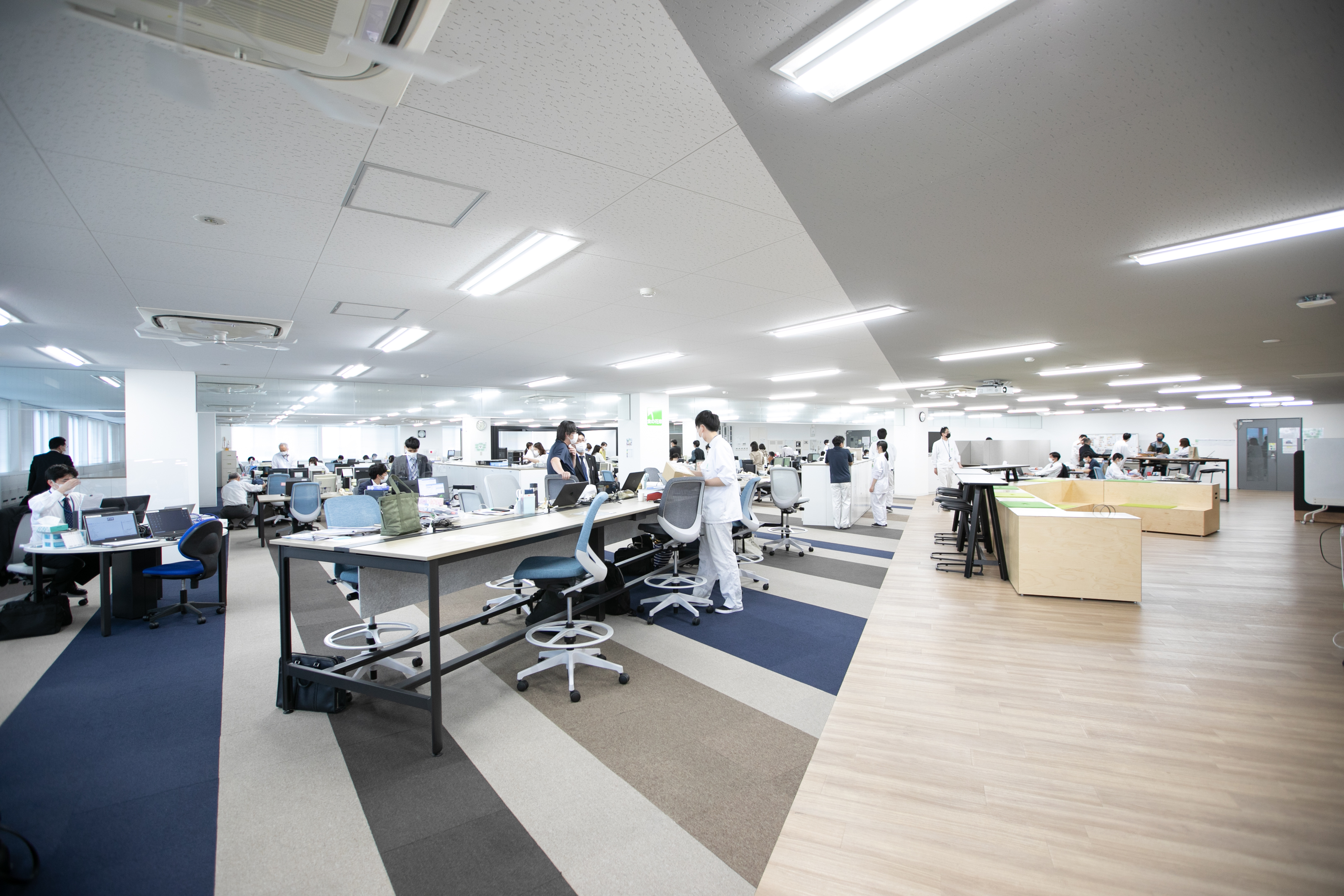 タケショー自慢のワンフロアオフィス