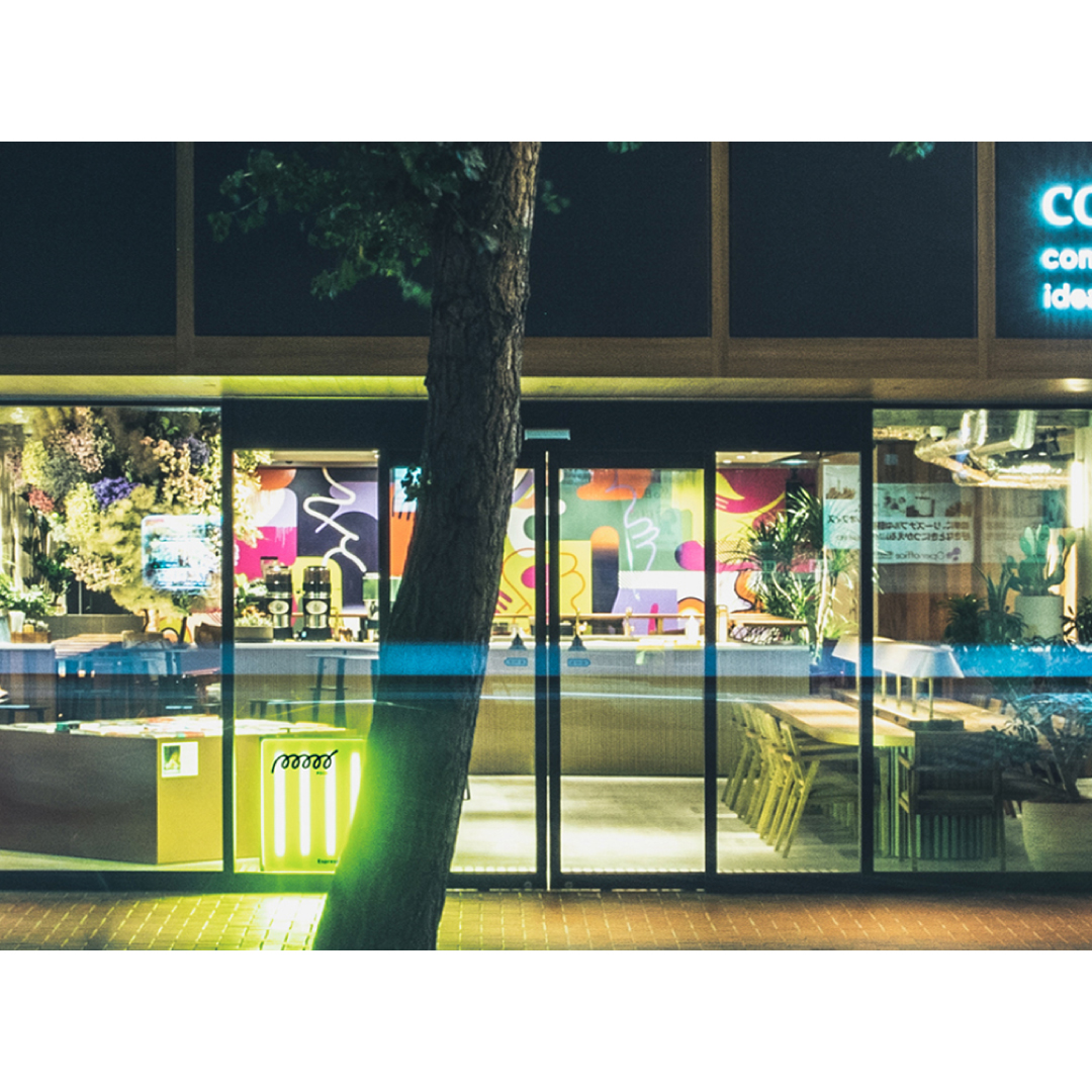 ［poool］アーティスト・Keeenue x poool札幌店のコラボレーション壁画。