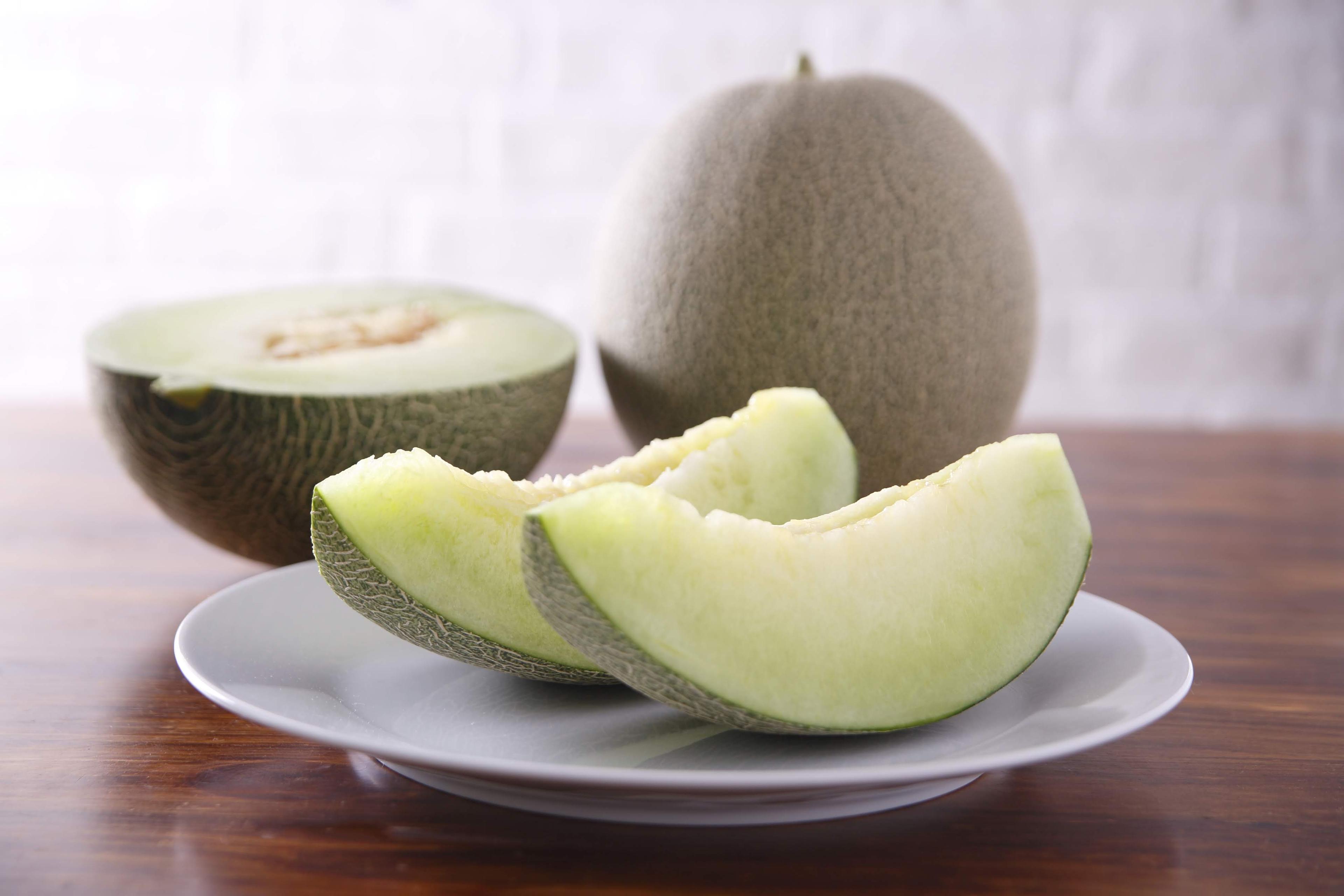 近大農学部と共同開発した新ジャンルのメロン「バンビーナ」