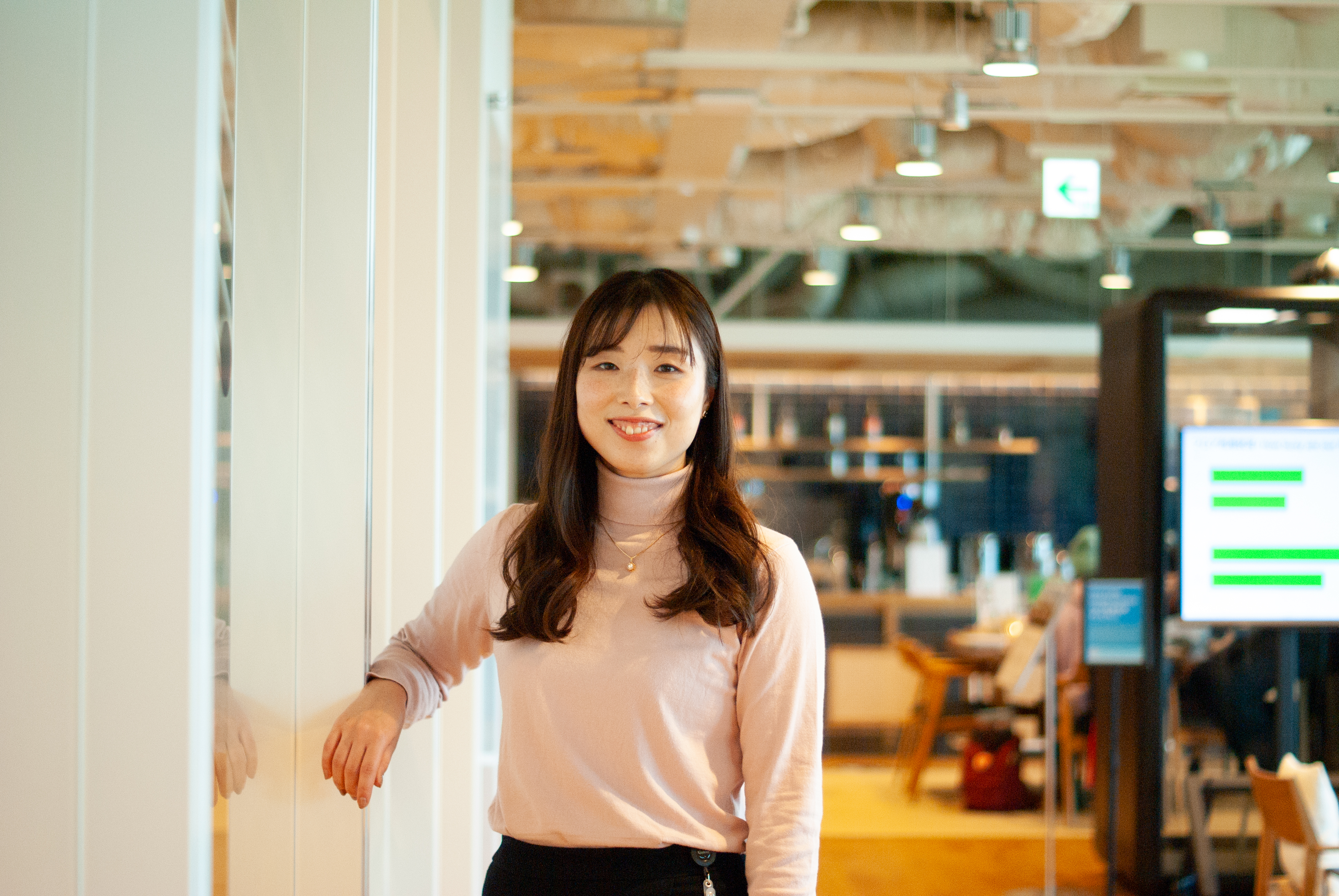 入社4年目で部長に昇格。働きやすい環境をさらに磨いて、女性のキャリアが輝くステージをつくる。