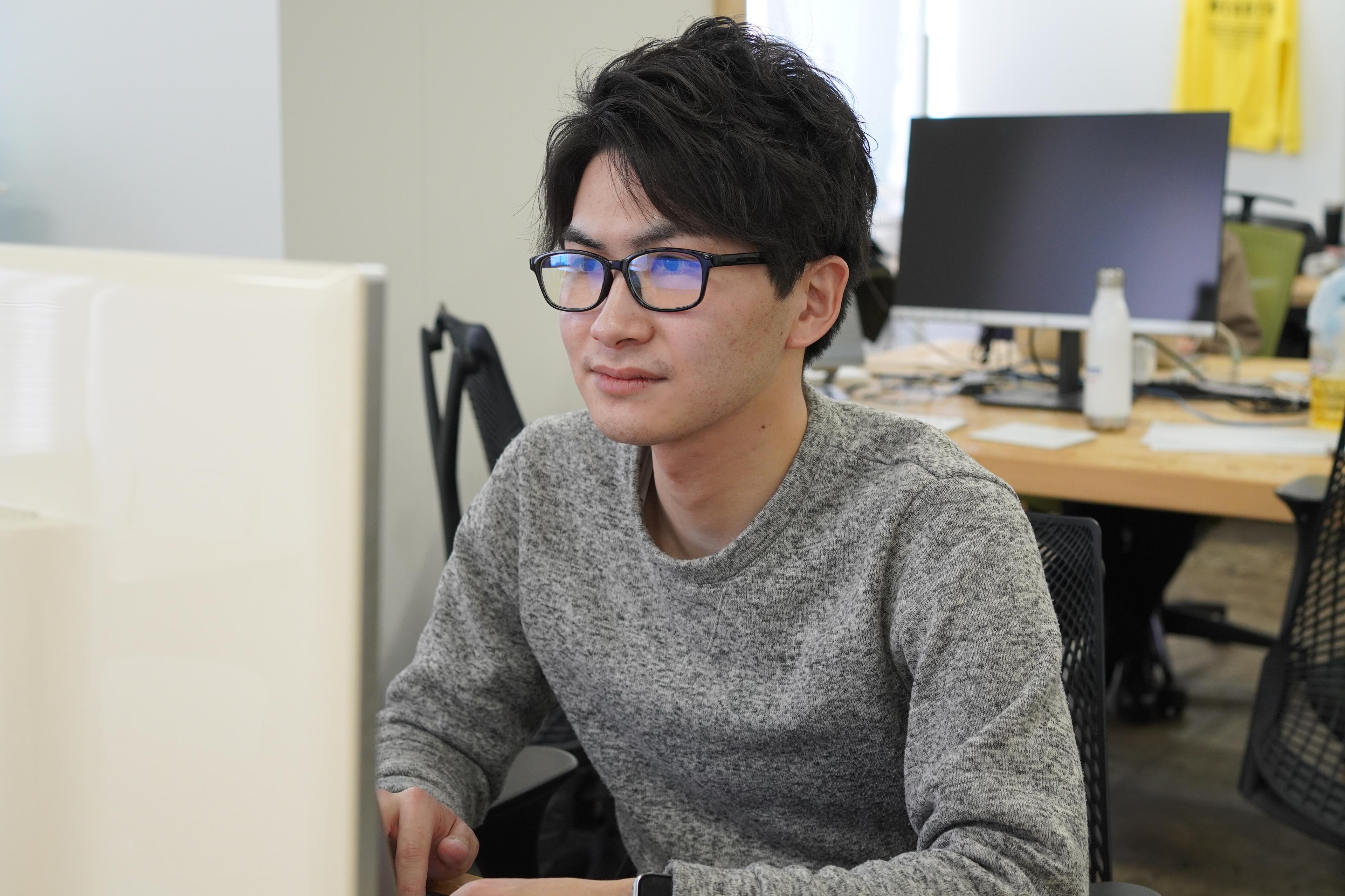 新卒で新規事業の立ち上げを経験。エンジニア視点で戦略を立て事業を牽引していきたい。