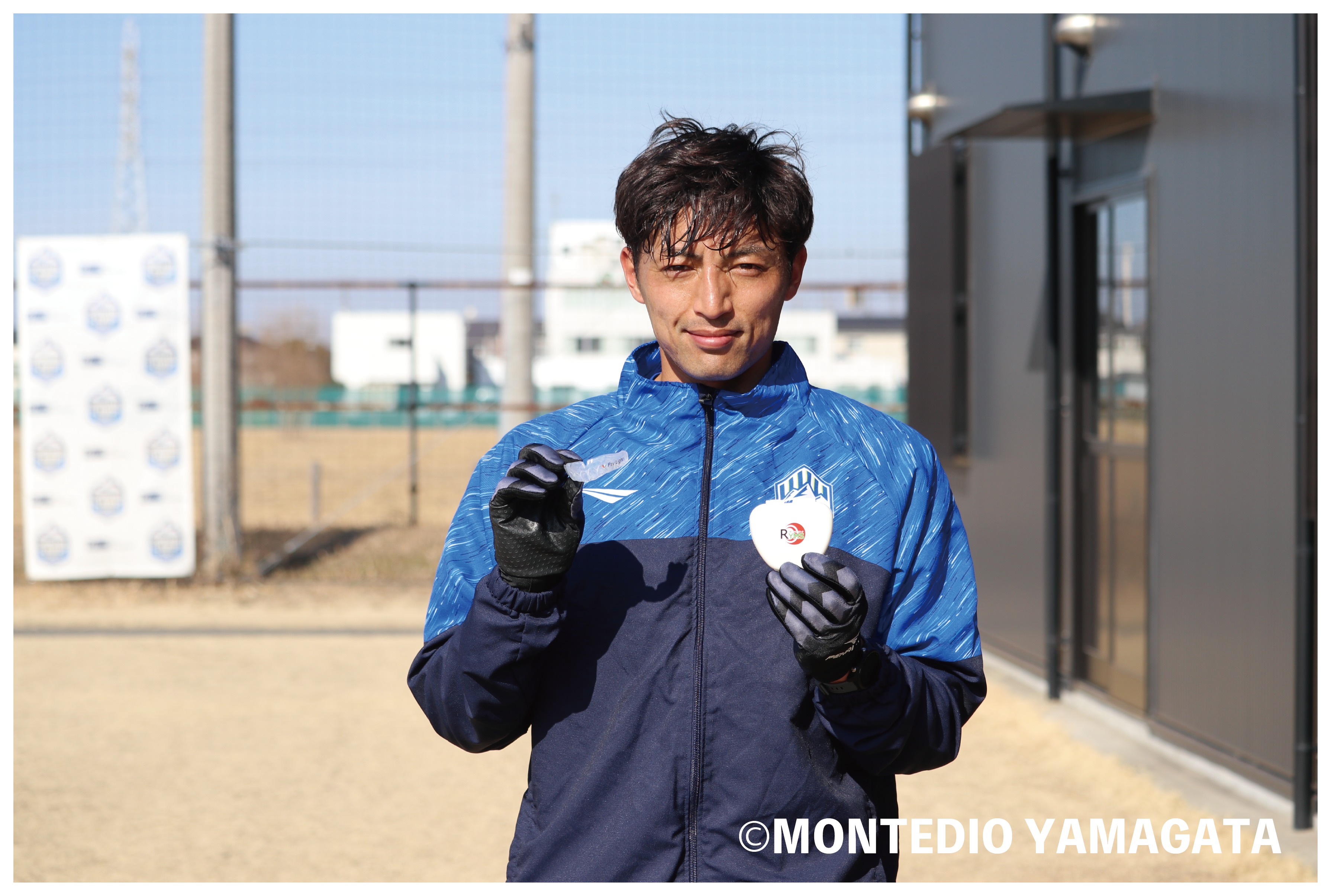 モンテディオ山形の選手たちにマウスガードを提供しました！！！