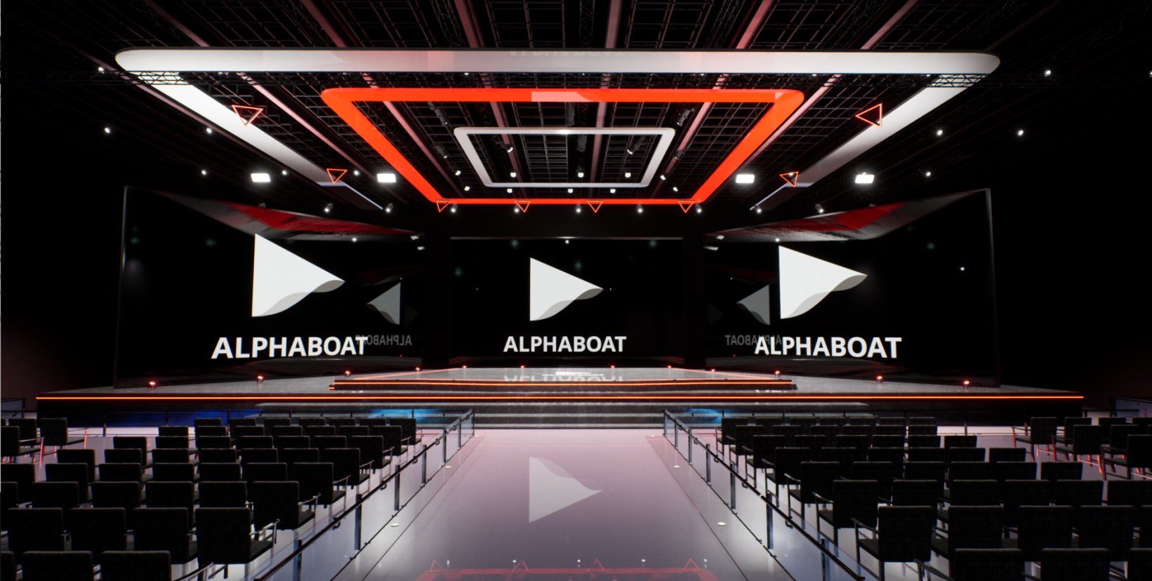 三次元メタバース仮想世界から完全ライブ配信が可能な「ALPHABOAT XR Studio」を開設！