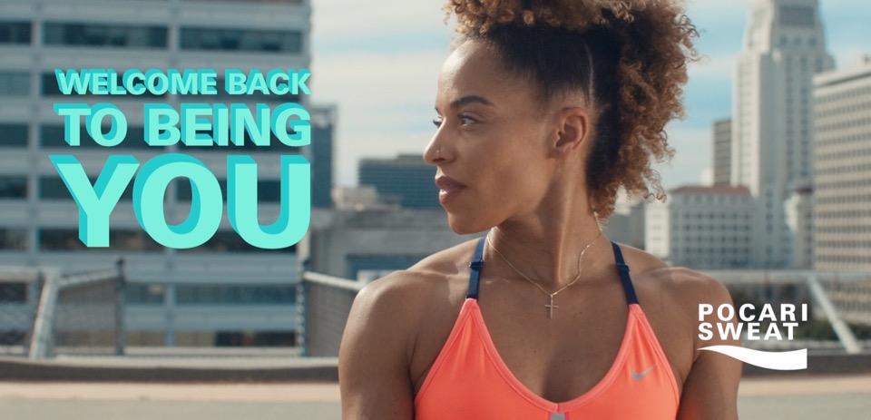 POCARI SWEAT“WELCOME BACK  TO BEING YOU”　アメリカ向けキャンペーン実績紹介
