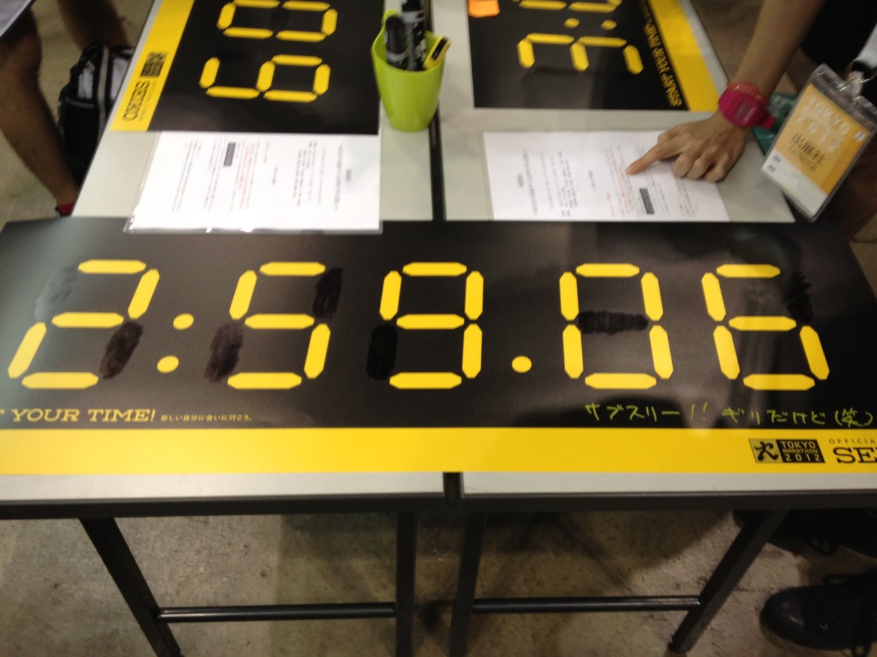 10年前に東京マラソンを走りました