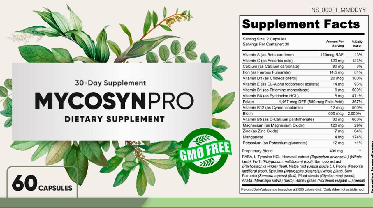 Mycosyn Pro 60 Capsules
