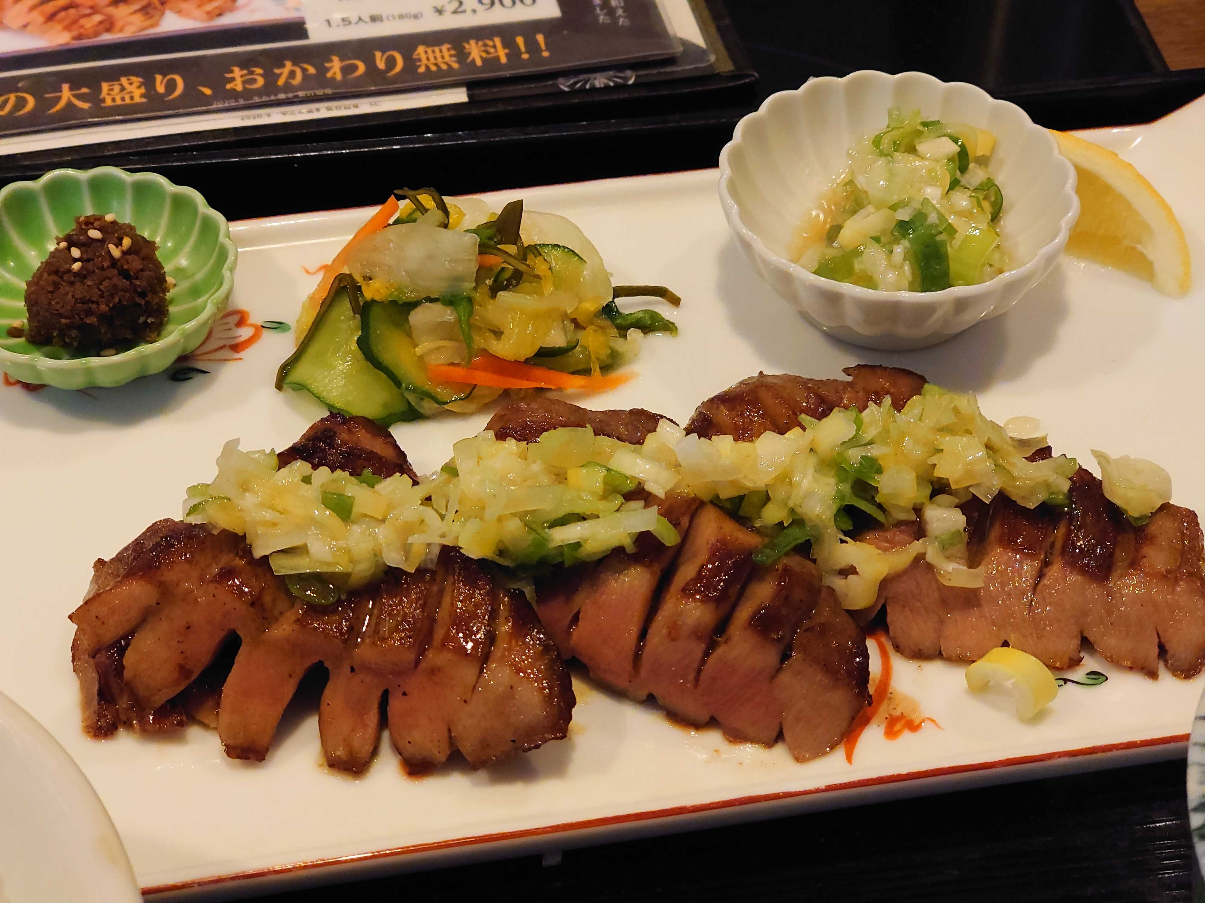 お肉食べたいときの最適解は牛タンである