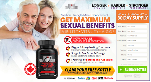 Iron Warrior Testo Thrust - Canada : Scam Or Legit!