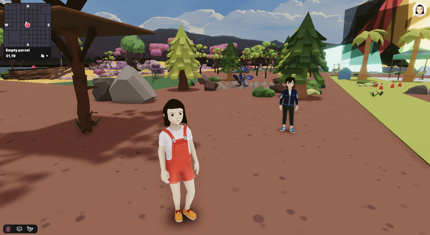 【世界初】メタバース空間「Decentraland」にて採用候補者との面談を実施！