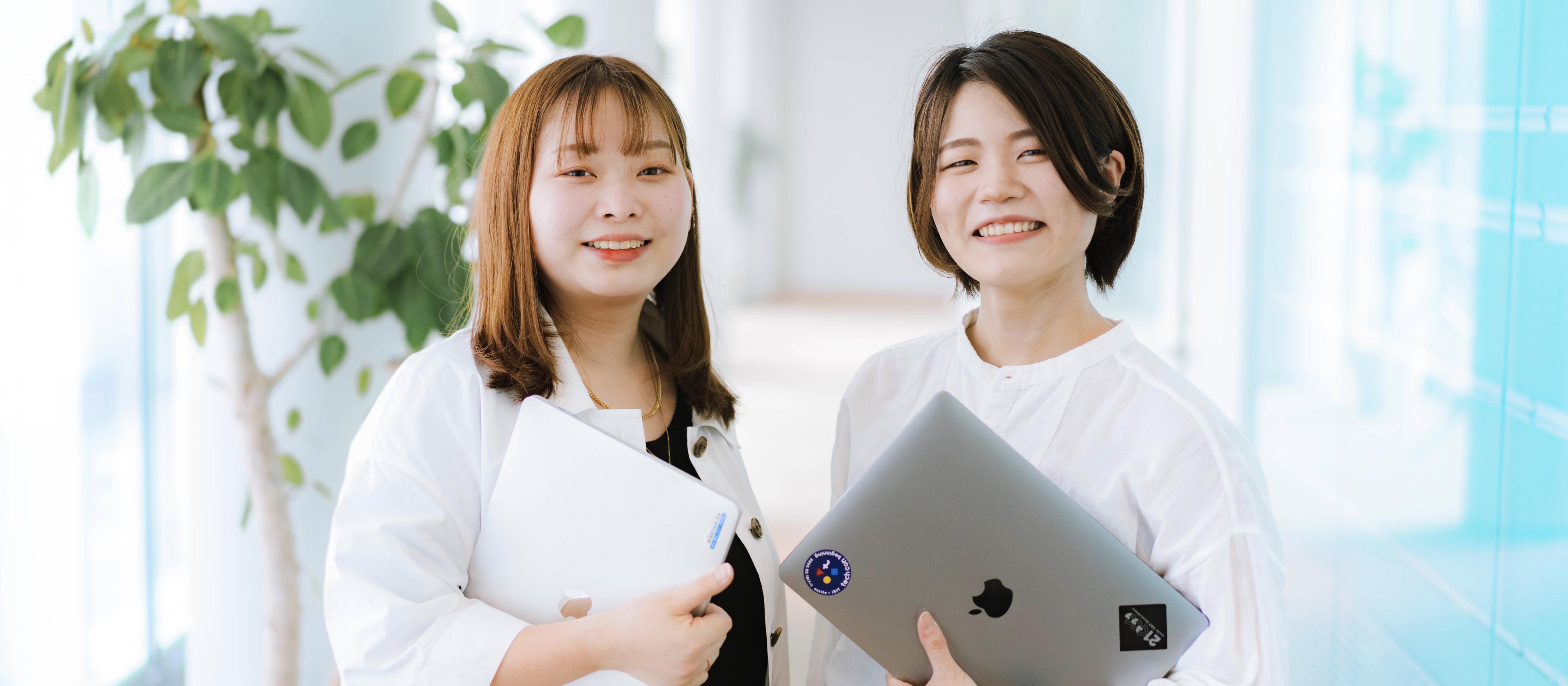 サービスに深く関わり、事業に貢献できるデザイナーになりたい。エキサイトでデザイナーとして働く魅力とは【Exciter #4｜デザイナー 鍜治本碧・山﨑凪紗】