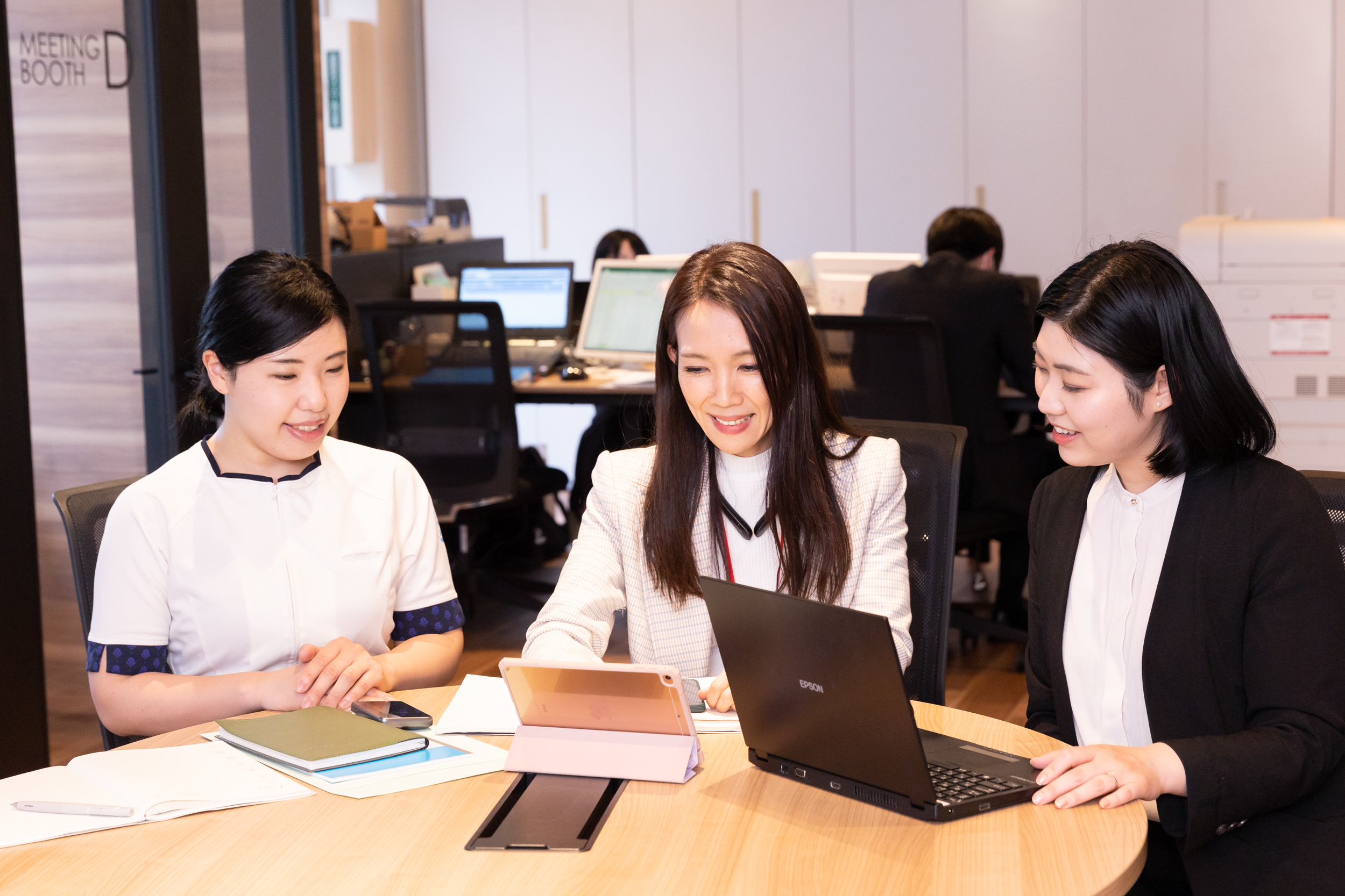 心温まるお客様からの言葉で、私達も元気に