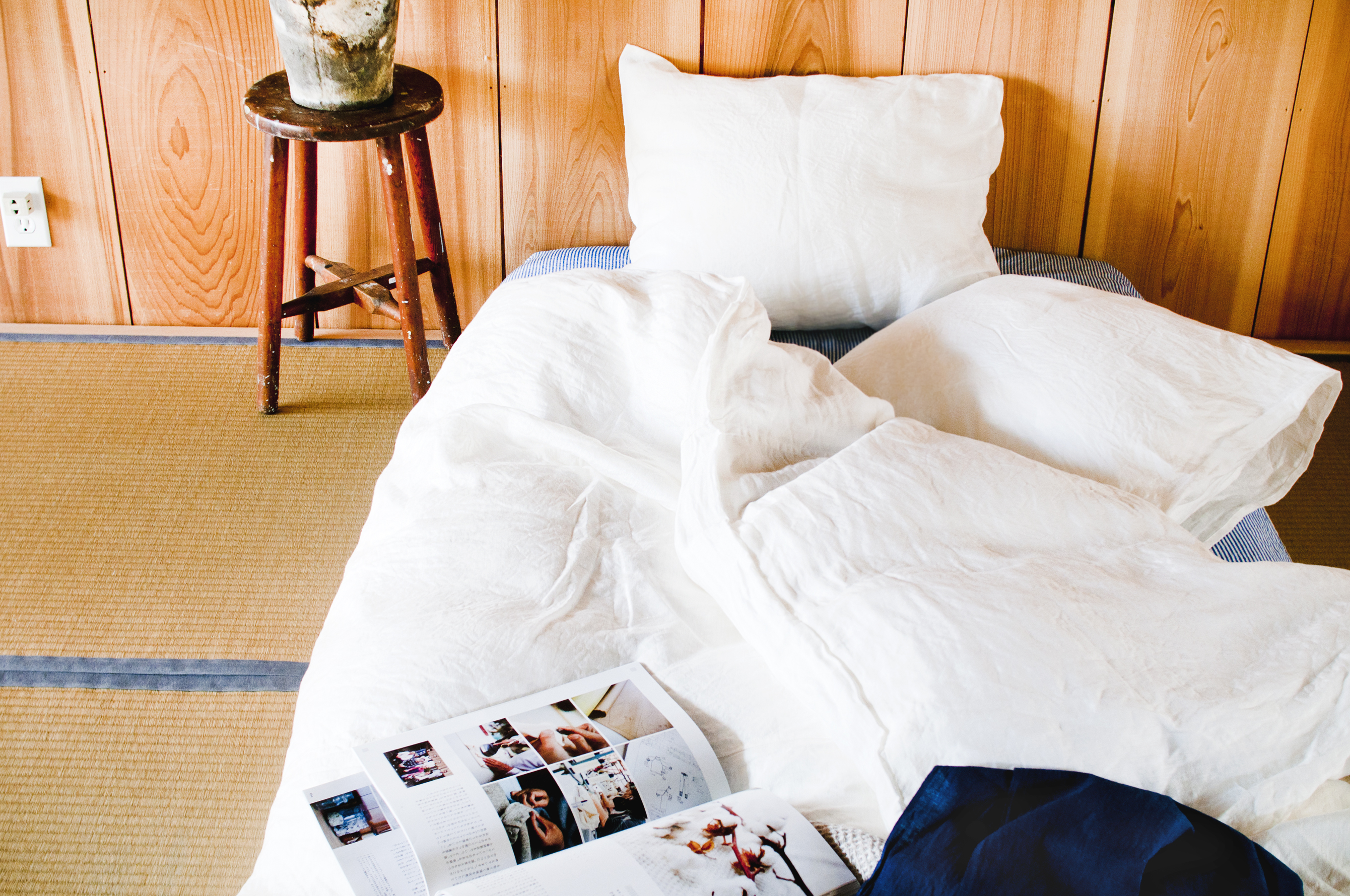 SARUYAで使うタオルや寝具には大切な価値観が込められている、という話