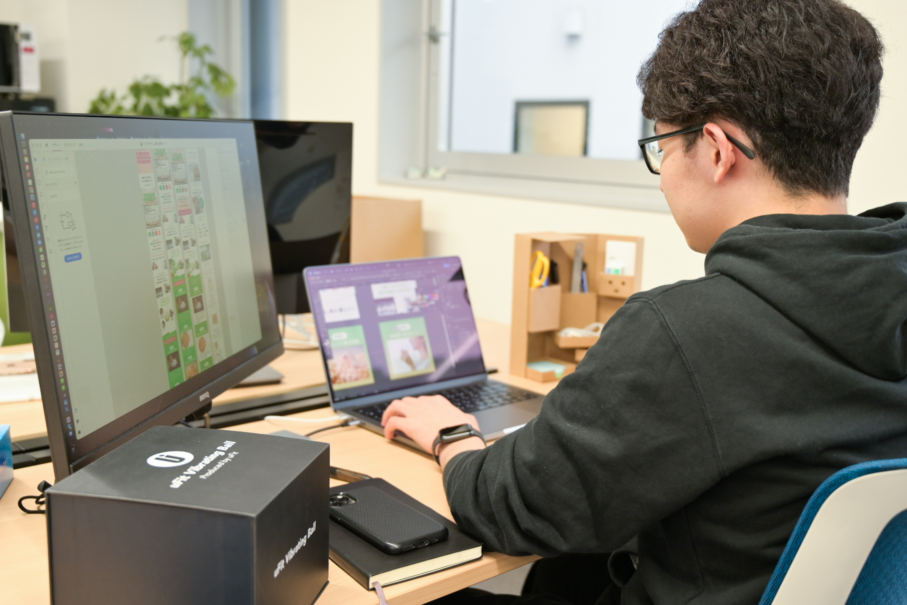 【新卒1年目】入社1年目でリードデザイナーに！デザイナー志望の彼がフィットネスブランド「uFit」に入社を決めた理由とは