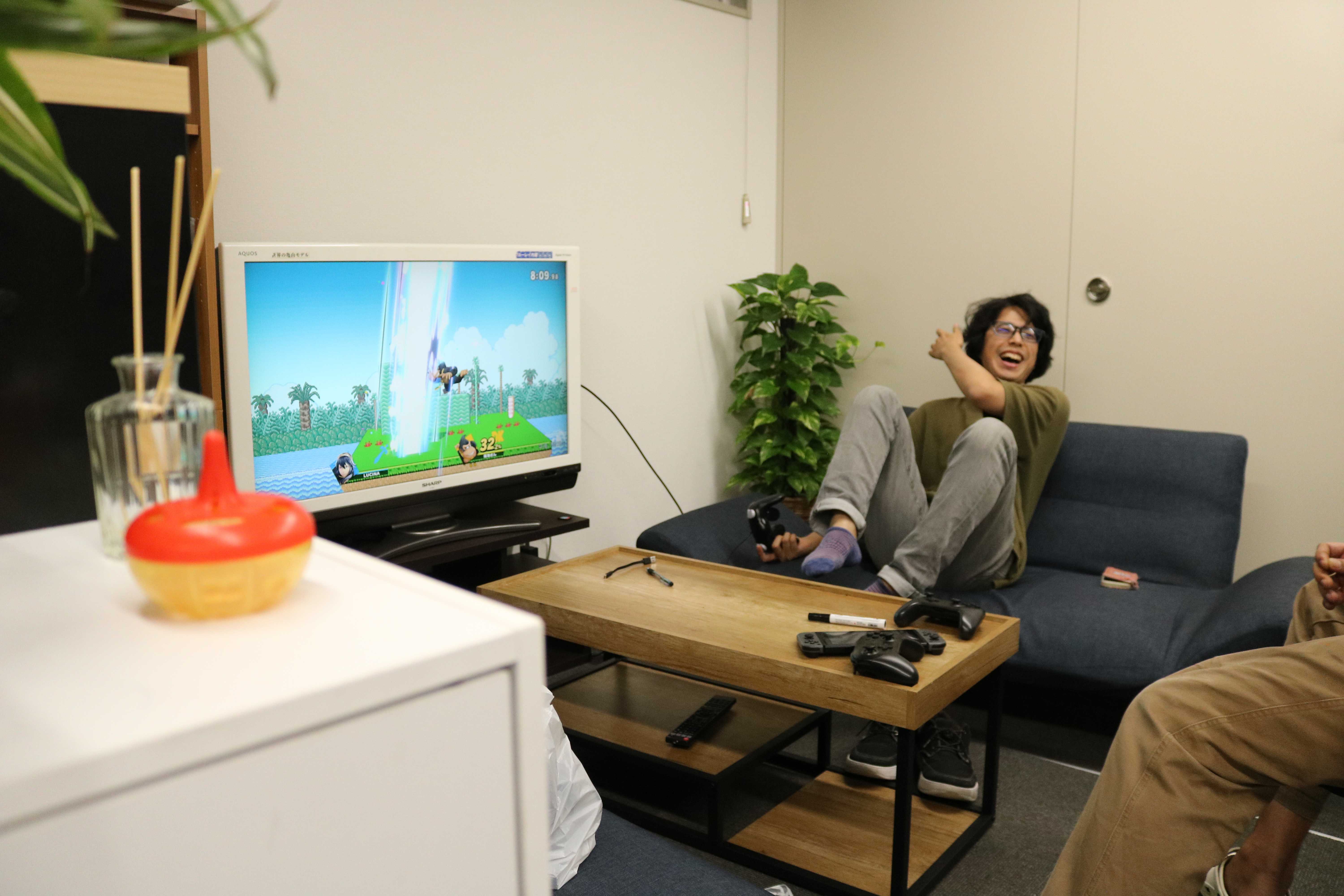 成功率100％の社長。そして動物愛のある仲間。