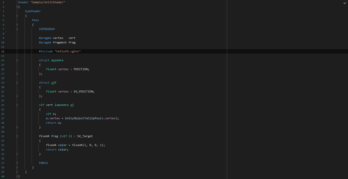 UnityのShaderを勉強し始めた