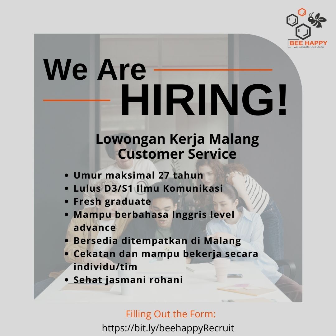 Lowongan Kerja Malang Customer Service