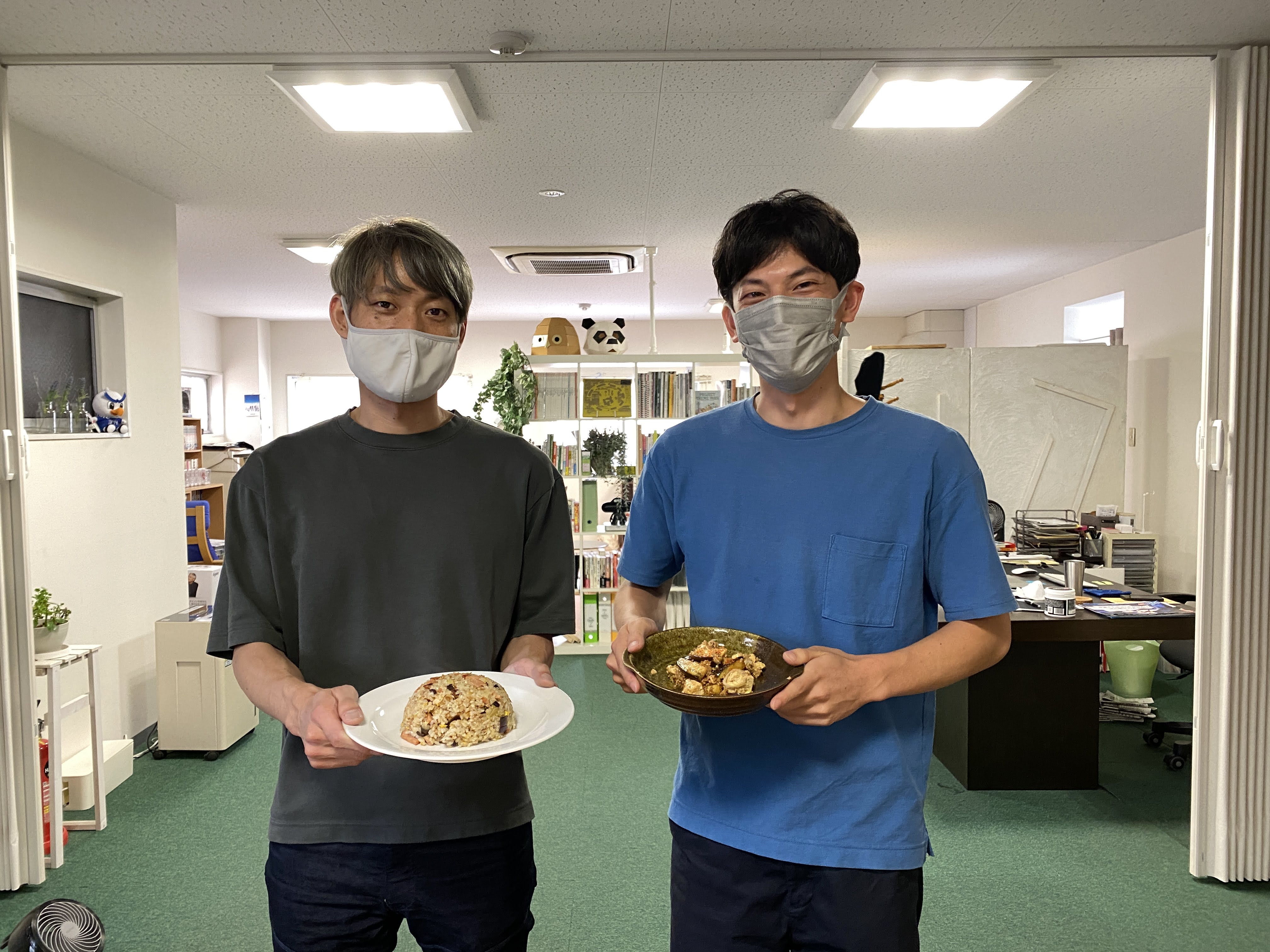 エンジニアチームでお昼ごはんを作りました。